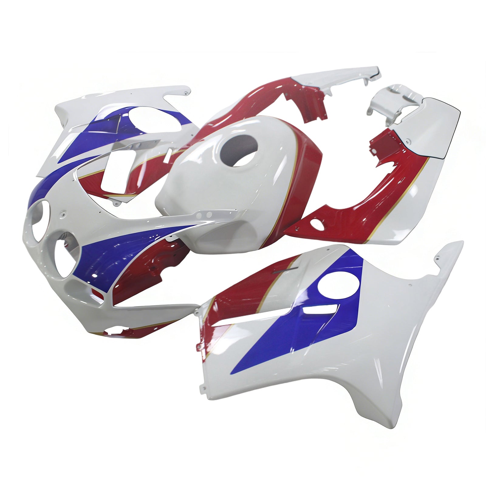 Kit de carénage d'injection Honda CBR250RR MC19 1988-1989