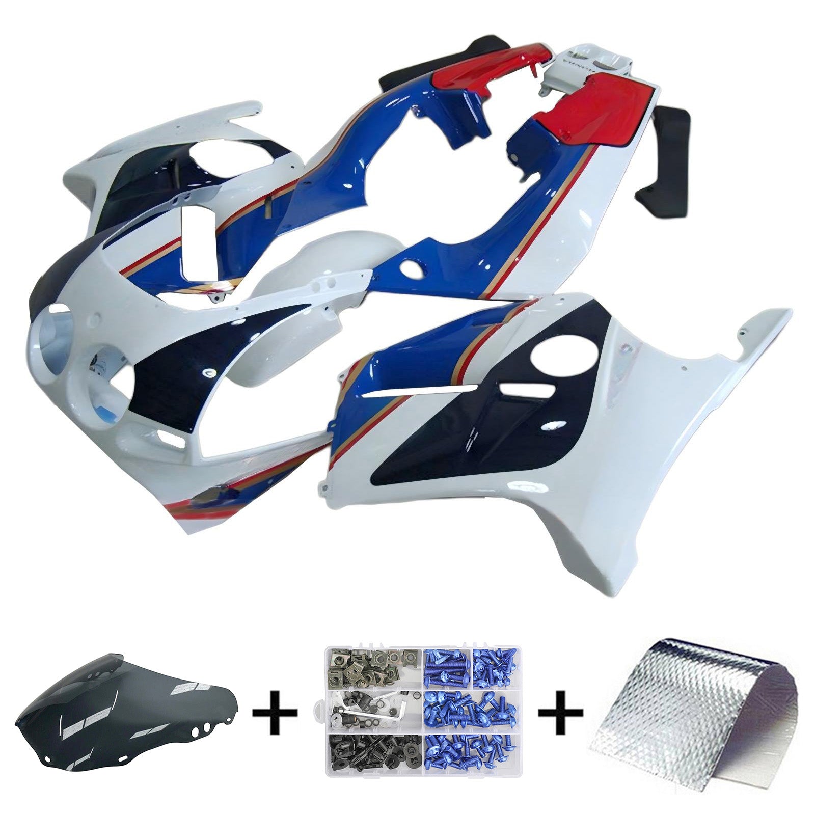 Zestaw owiewek wtryskowych Honda CBR250RR MC19 1988-1989