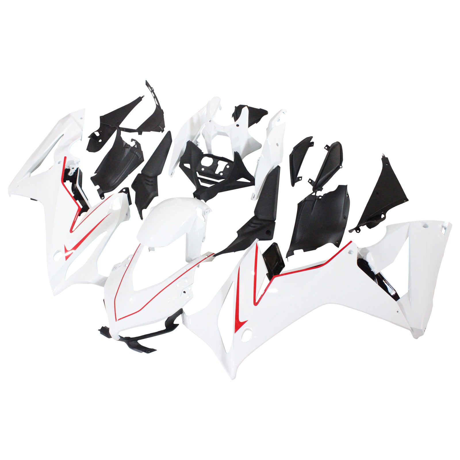 Amotopart Honda CBR650R 2021-2022 Kit Carénage Carrosserie Plastique ABS