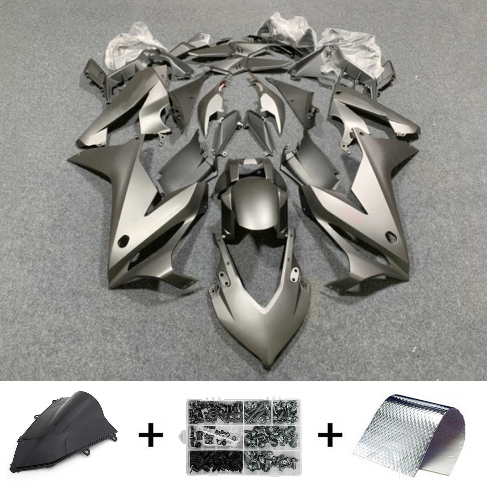 Amotopart Honda CBR650R 2021-2022 ABS kunststof carrosseriekuipset