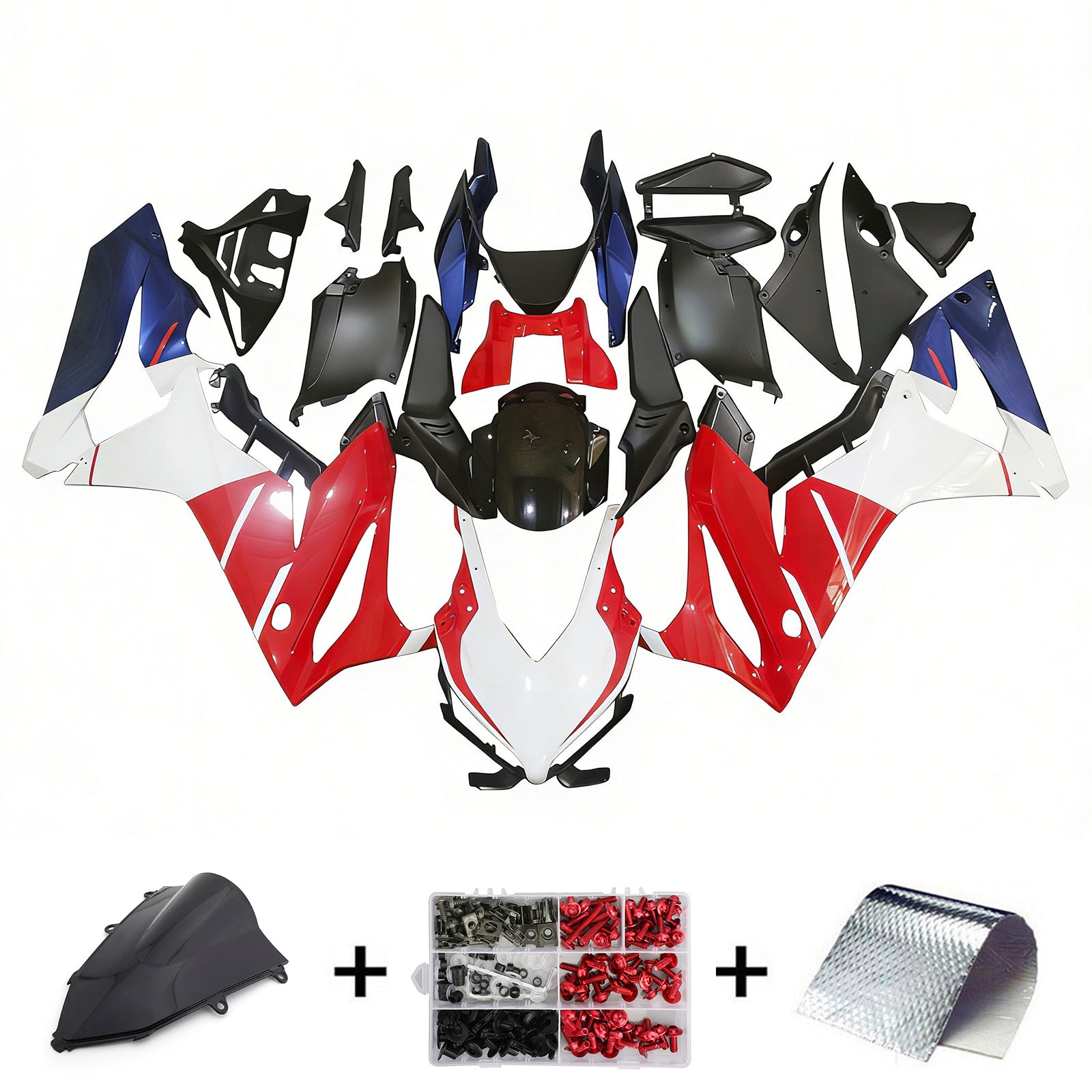 Injectiekuipset Honda CBR650R 2021-2023 ABS kunststof carrosserie