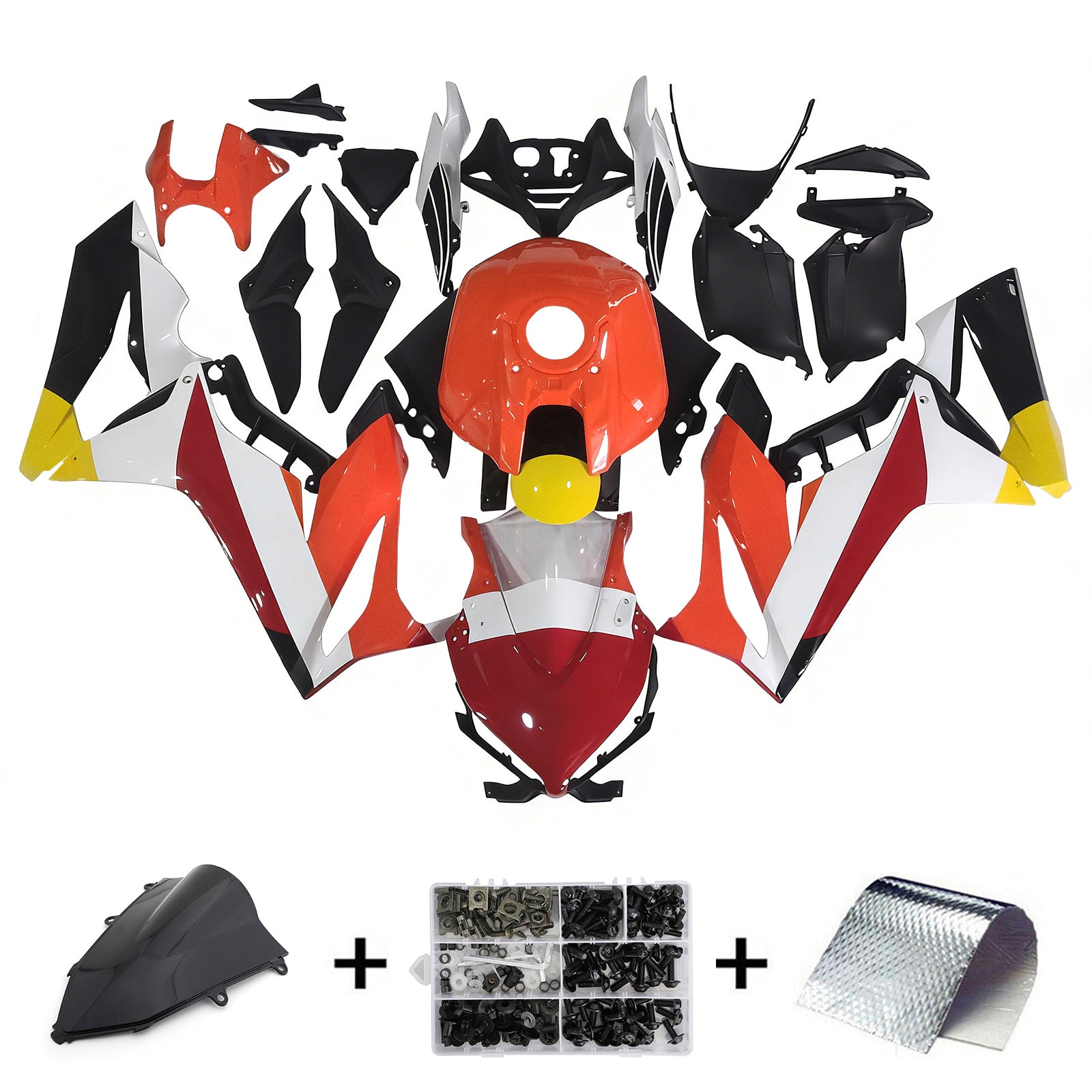 Injectiekuipset Honda CBR650R 2021-2023 ABS kunststof carrosserie