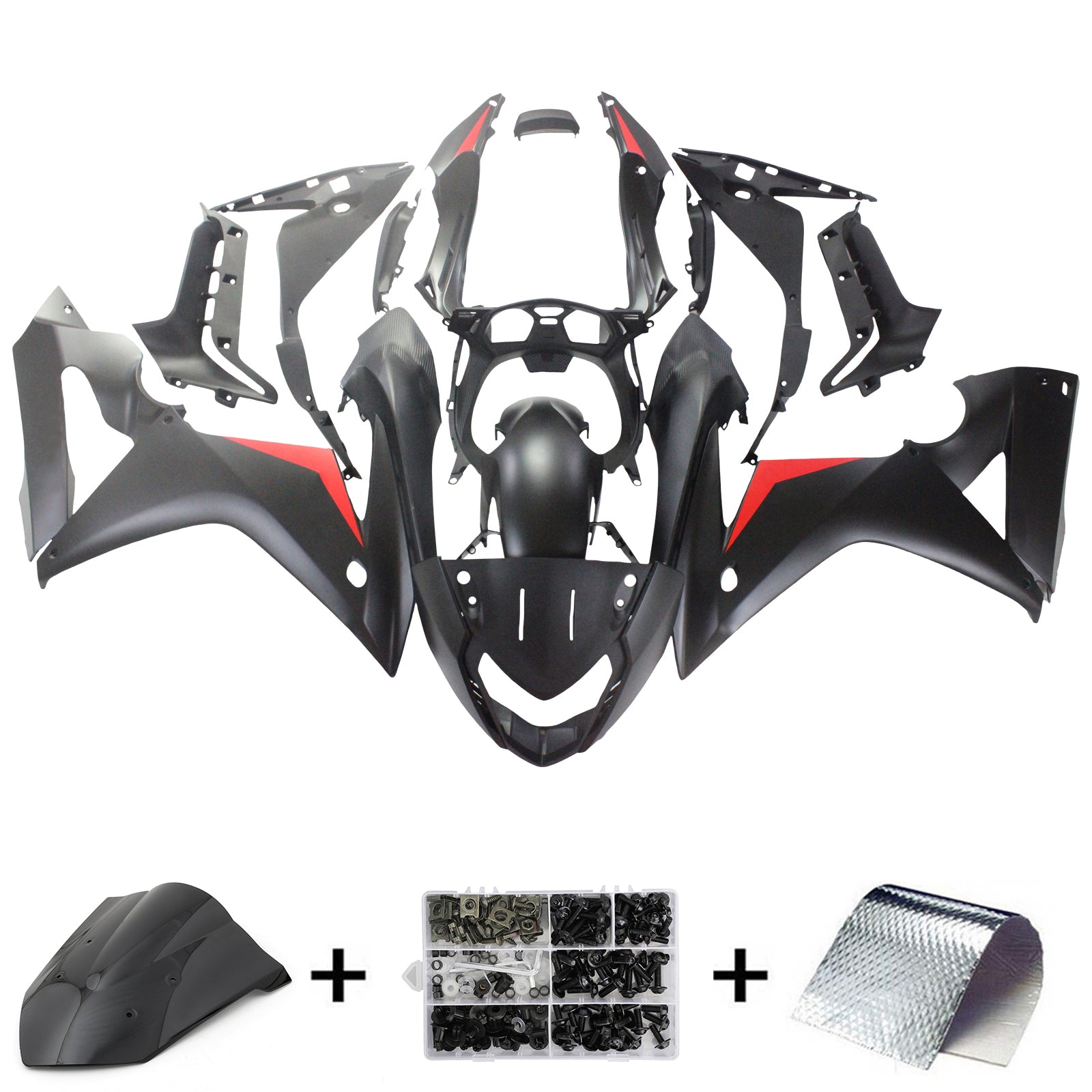 2014-2016 Honda CBR650F Kit de carenado de inyección de carrocería de plástico ABS