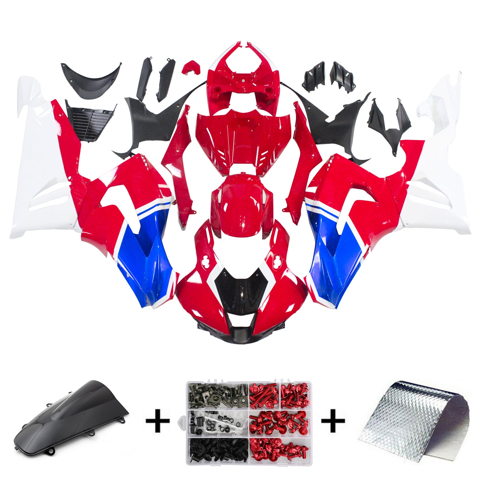 Kit de carénage injecté en plastique ABS pour Honda CBR1000RR-R 2020-2023