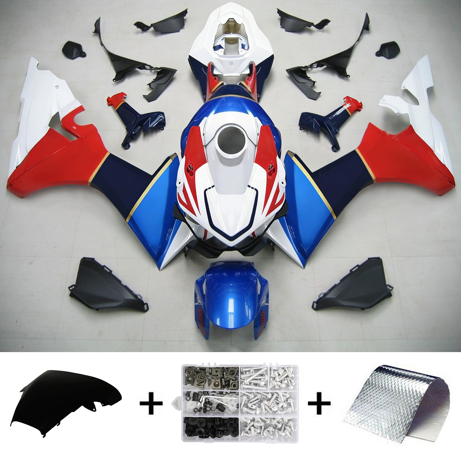 Kit de carénage Amotopart Honda CBR1000RR-R 2020-2022