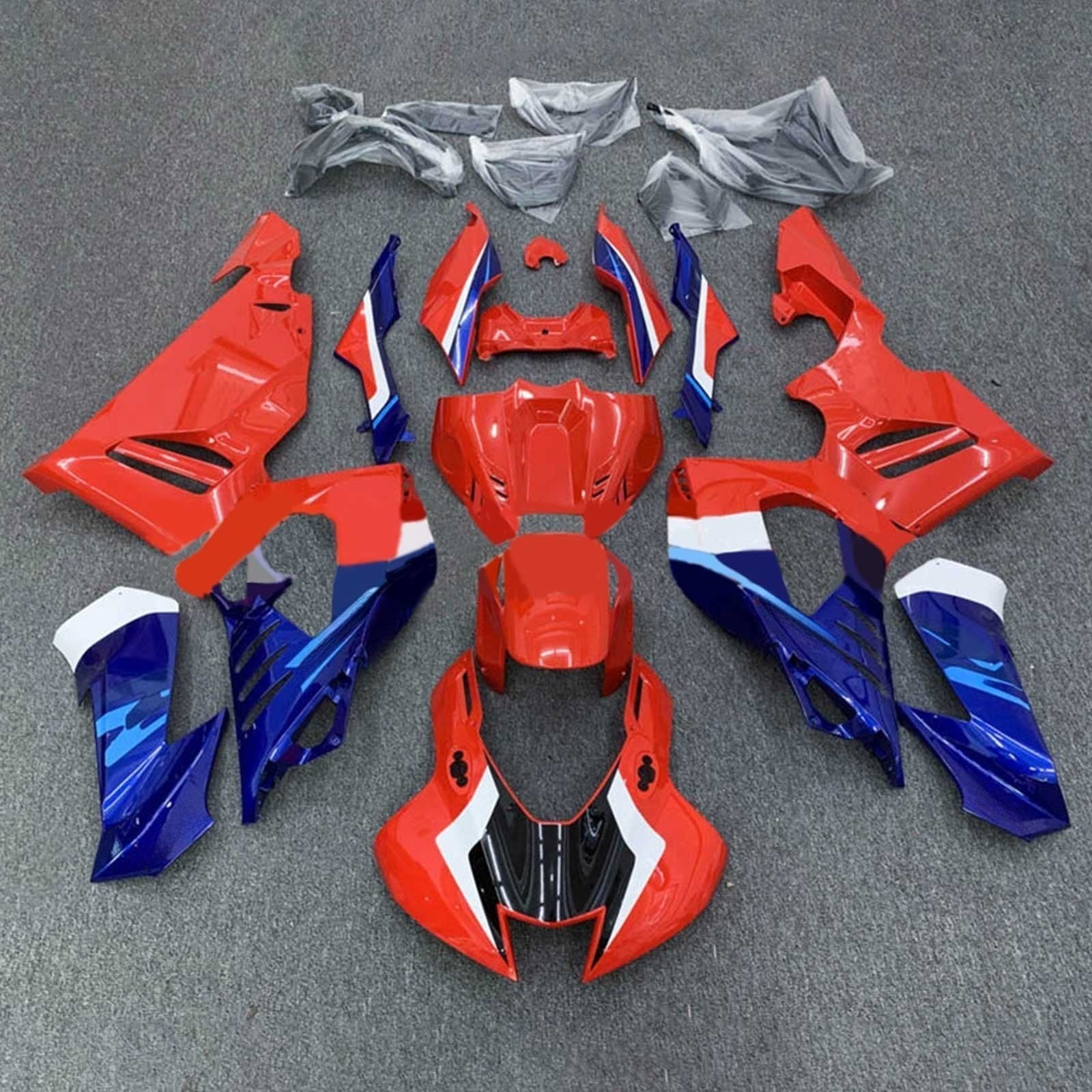 Amotopart Honda CBR1000RR-R 2020-2023 Kit Carénage Carrosserie Plastique ABS