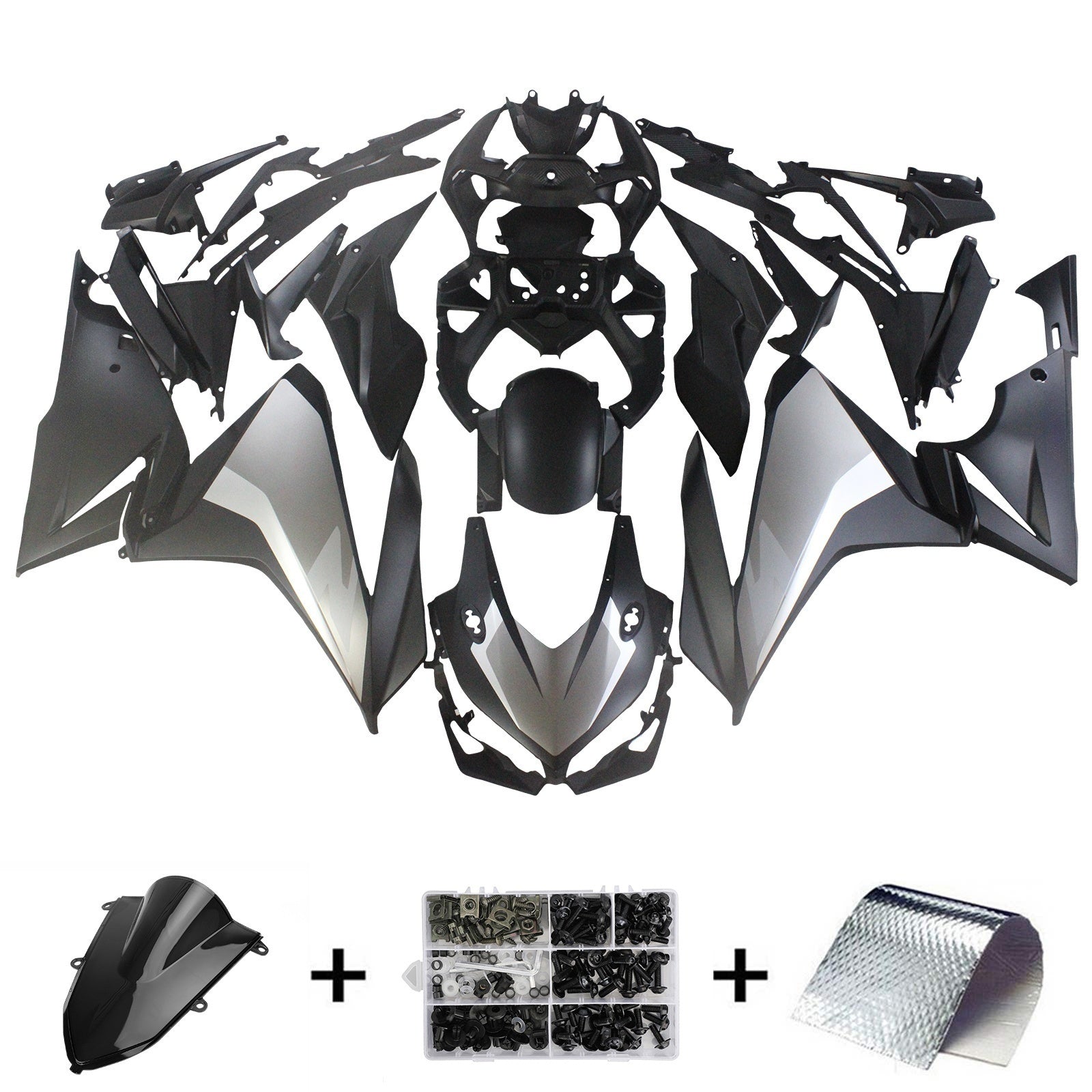 Amotopart Honda CBR500R 2019-2021 ABS kunststof carrosseriekuipset