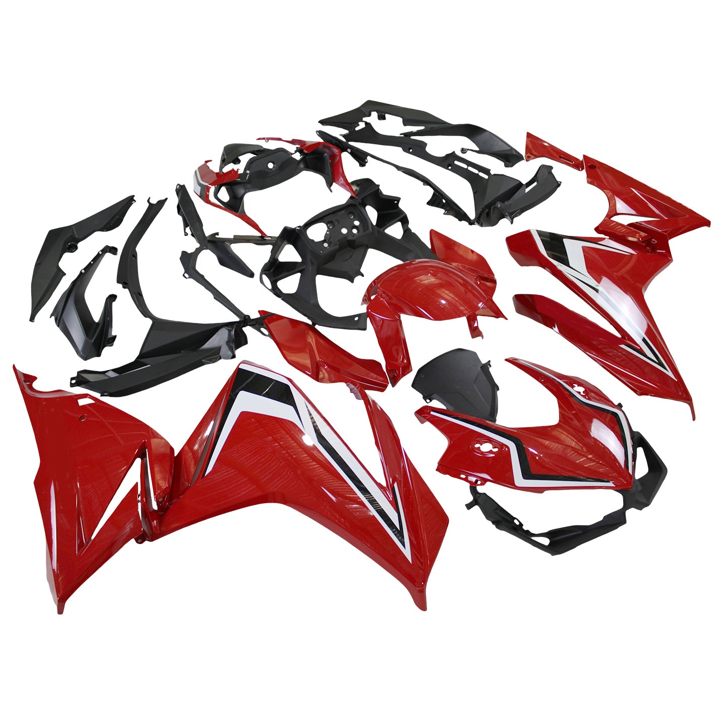 Amotopart Honda CBR500R 2022-2023 Kit Carénage Carrosserie Plastique ABS