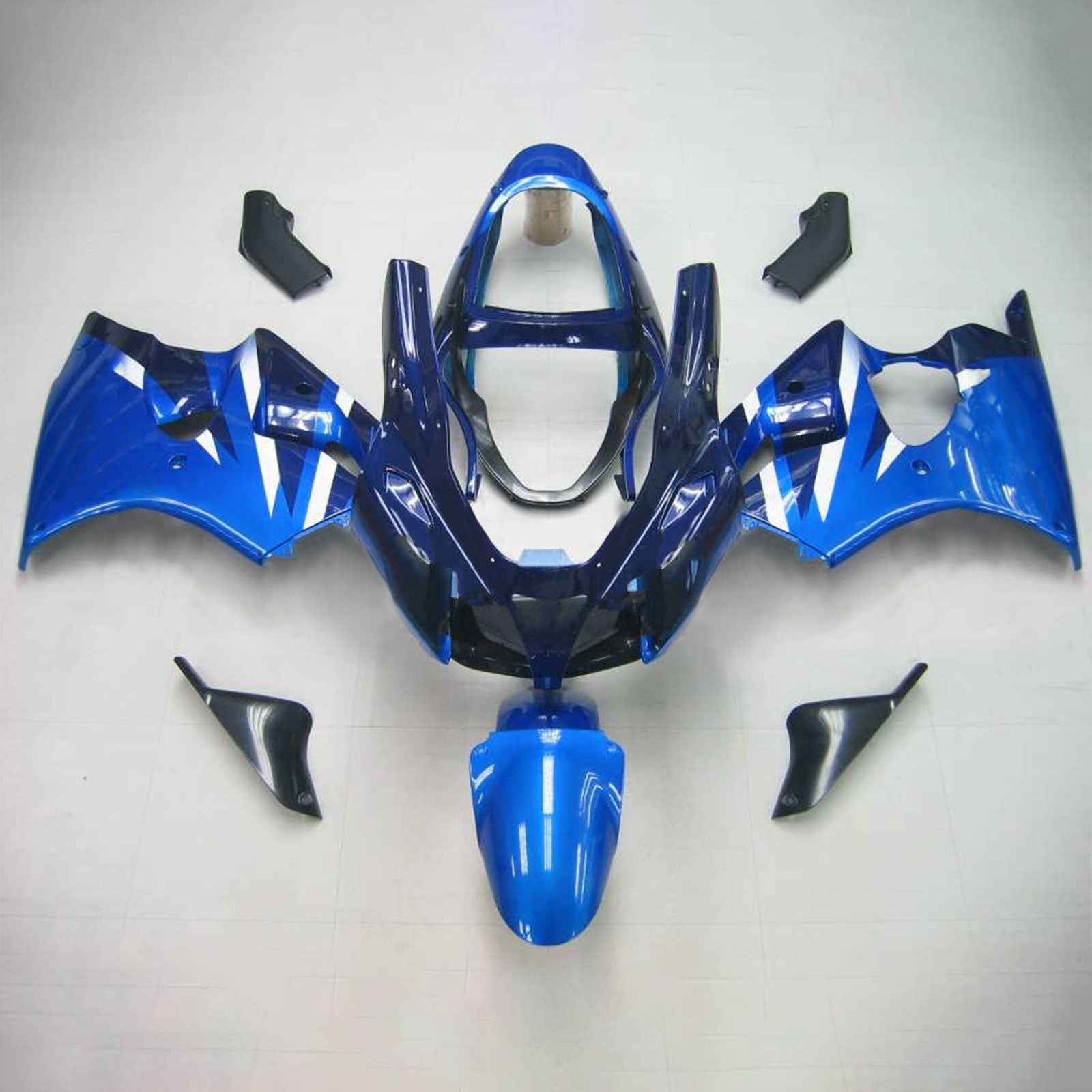 Kit de carénage Amotopart pour Kawasaki ZX6R 636 2000-2002 ZZR600 2005-2008