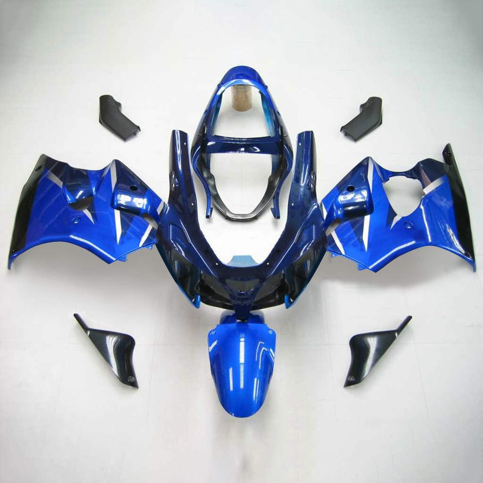 Kit carena Amotopart per Kawasaki ZX6R 636 2000-2002 ZZR600 2005-2008