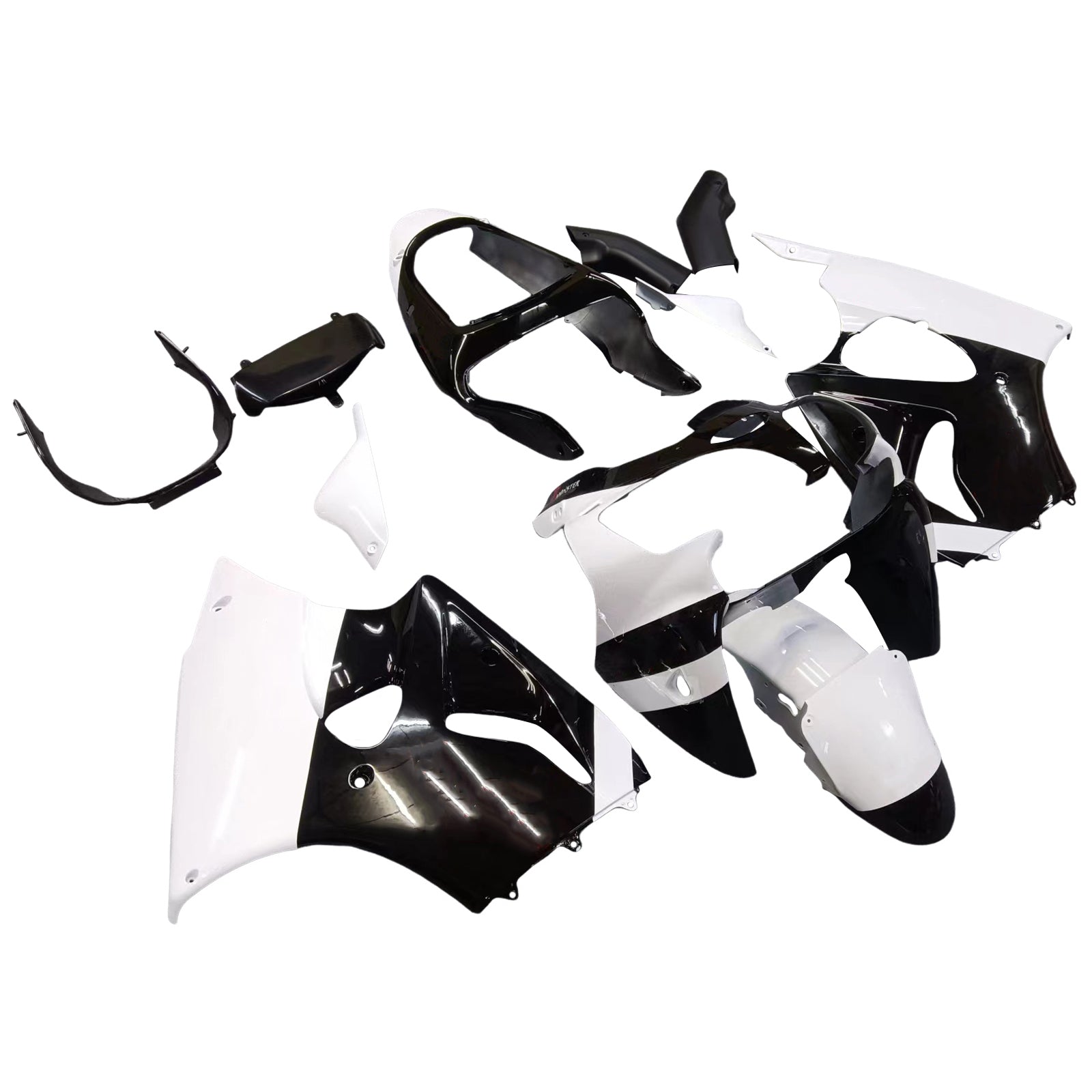 Kit de carénage Amotopart pour Kawasaki ZX6R 636 2000-2002 ZZR600 2005-2008