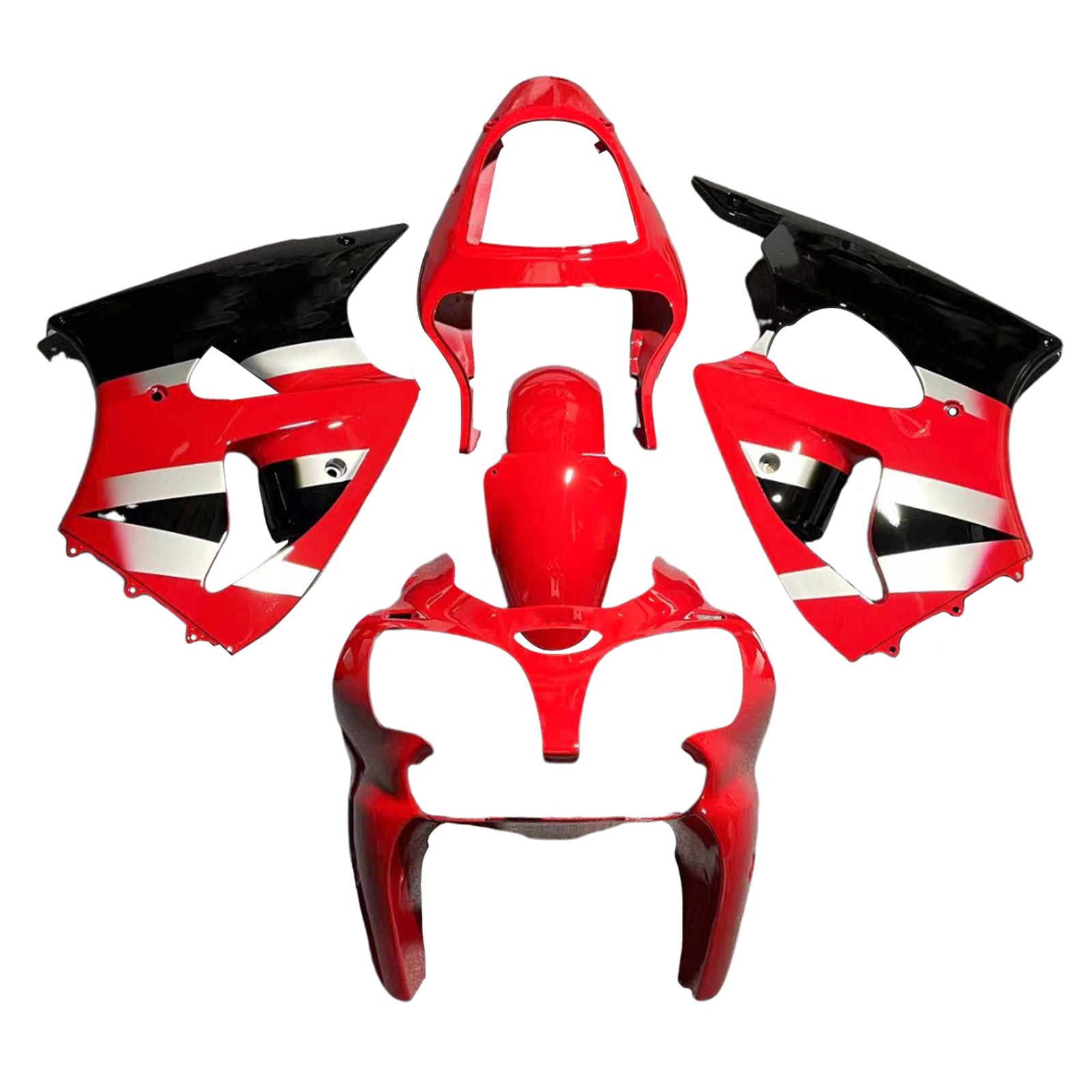 Amotopart Kawasaki ZX6R 636 2000-2002 ZZR600 2005-2008 komplet za pravično karoserijo