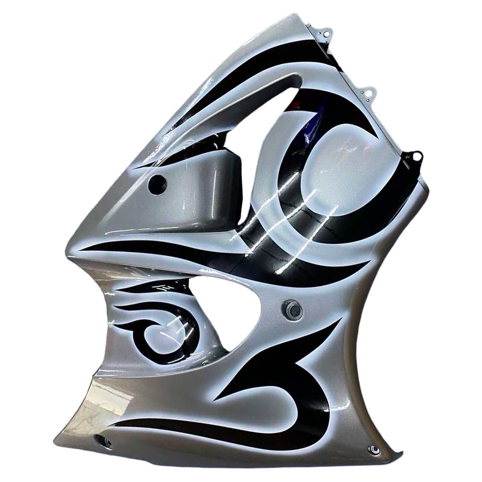 2000-2002 Kawasaki ZX6R 636 2005-2008 ZZR600 Kit de carénage d'injection carrosserie