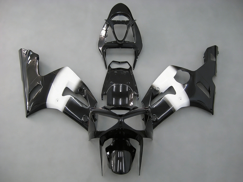 Carénages Amotopart 2003-2004 Kawasaki ZX6R 636 Black West Ninja Générique