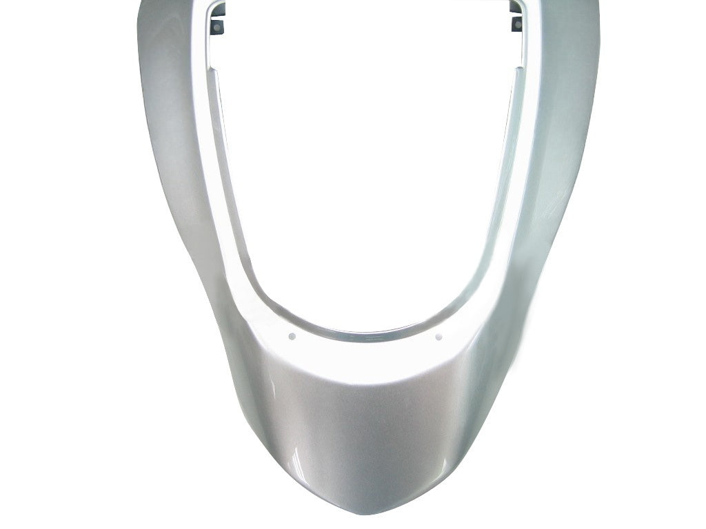 Carénages Amotopart 2003-2004 Kawasaki ZX6R 636 Silver & Blue Flame Ninja Generic