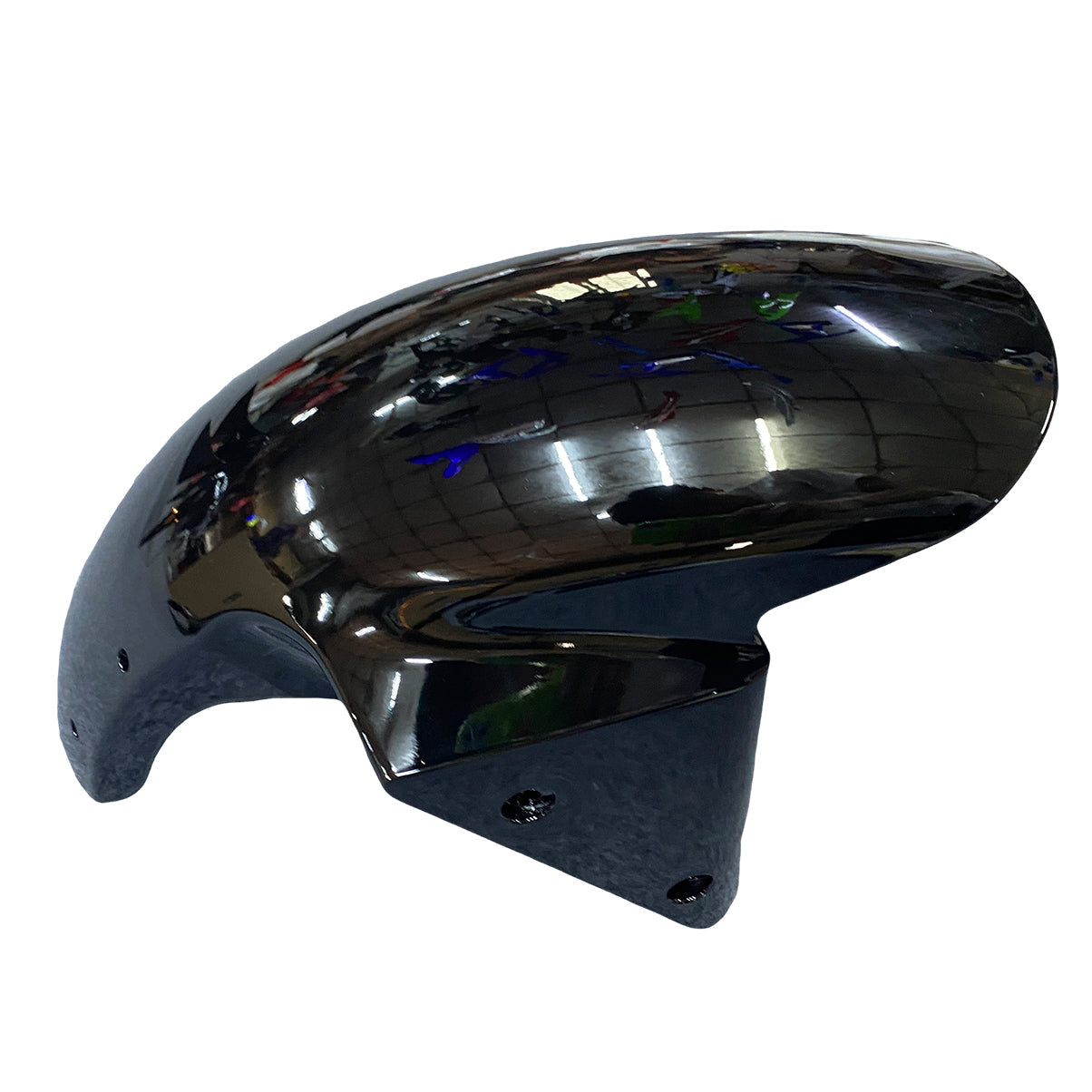 Carénages Amotopart 2003-2004 Kawasaki ZX6R 636 Black & Green Flame Ninja Generic