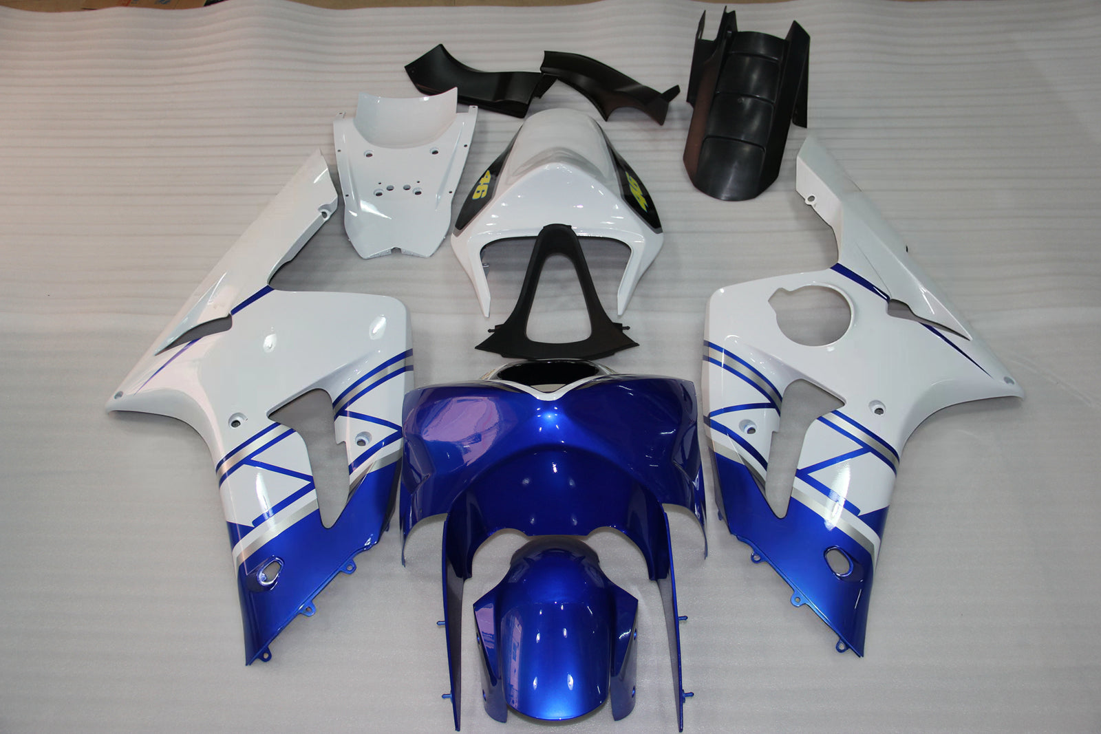 2003-2004 kawasaki zx6r camen kunststof bodykit met injectie
