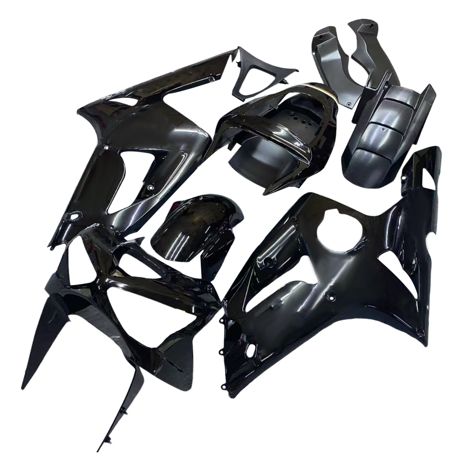 Kit di carenatura Amotopart per Kawasaki ZX6R 636 2003-2004 Generico