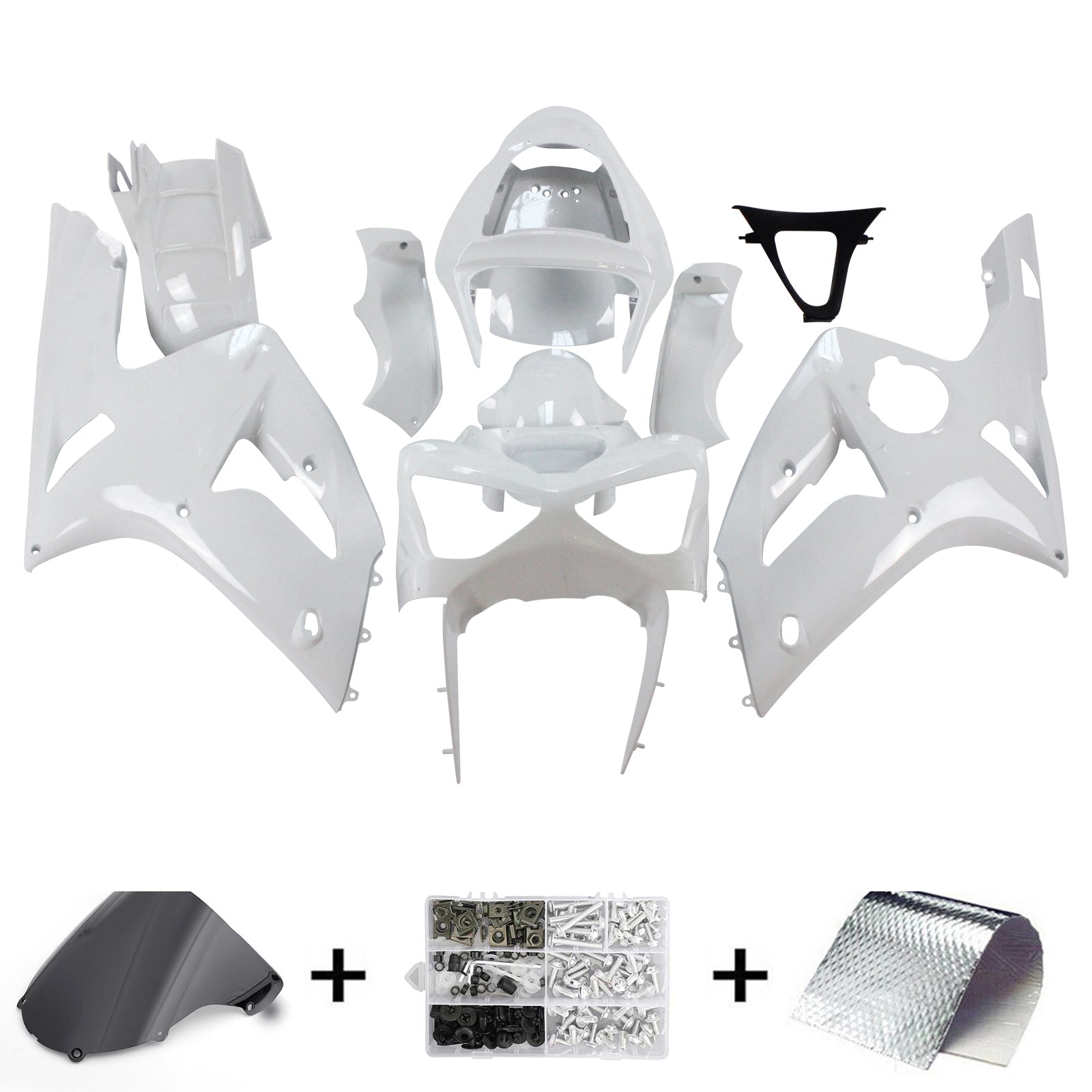 Amotopart suojasarja Kawasaki ZX6R 636 2003-2004 Generic