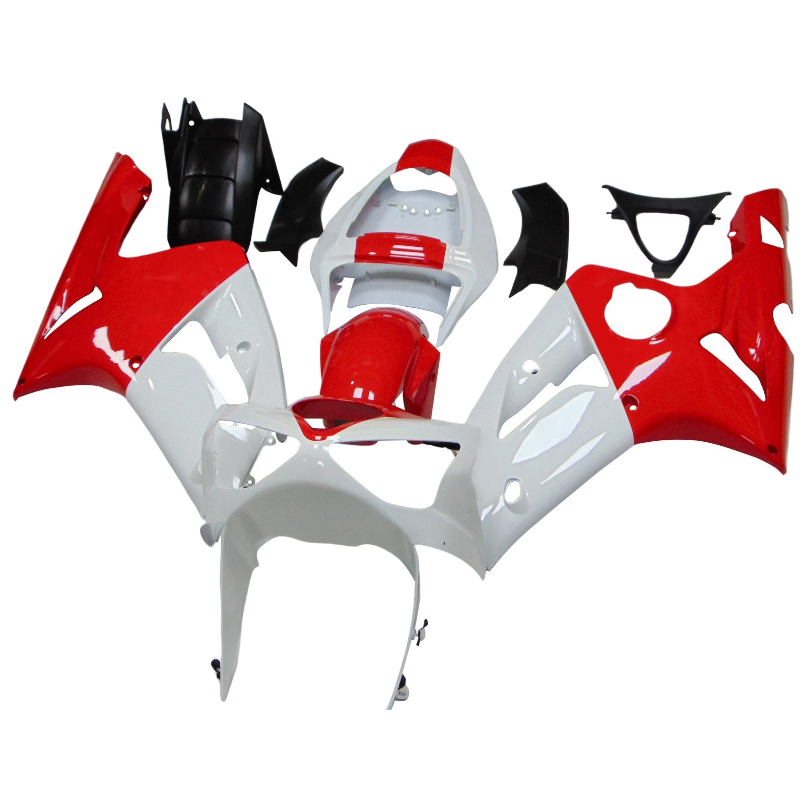 Kit de carénage Amotopart pour Kawasaki ZX6R 636 2003-2004 Générique