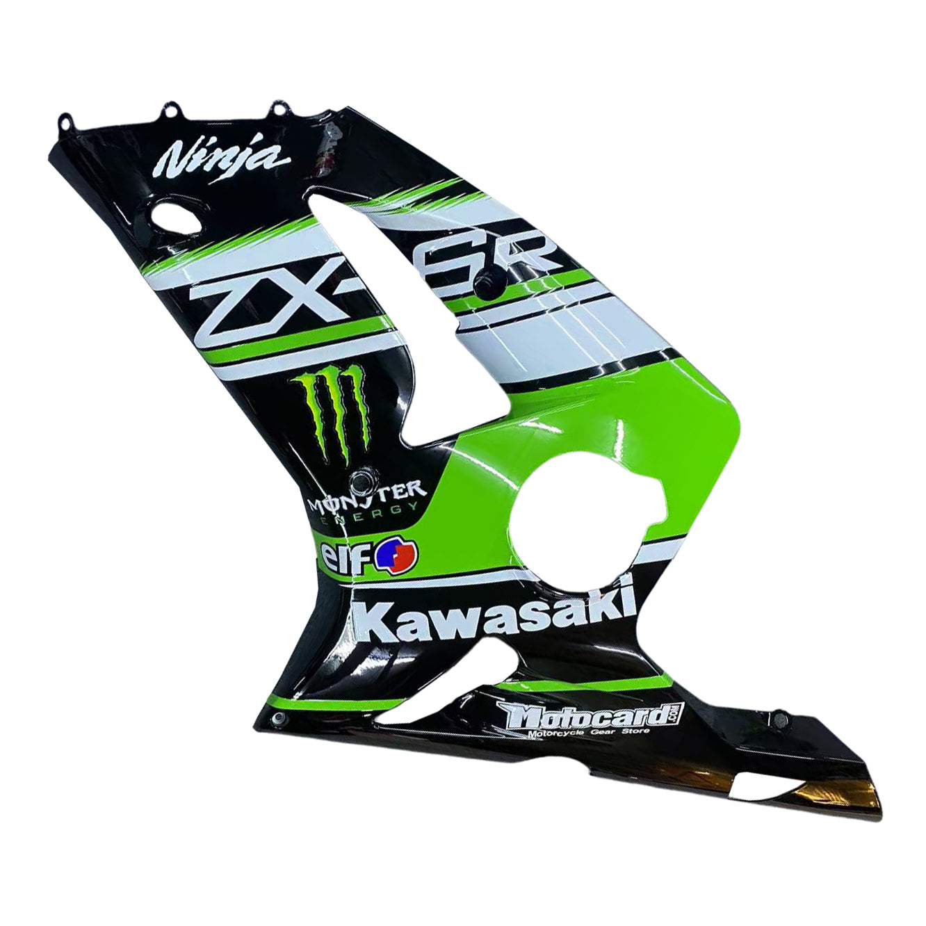 Amotopart Kawasaki ZX6R 636 2003-2004 ABS kunststof carrosseriekuipset