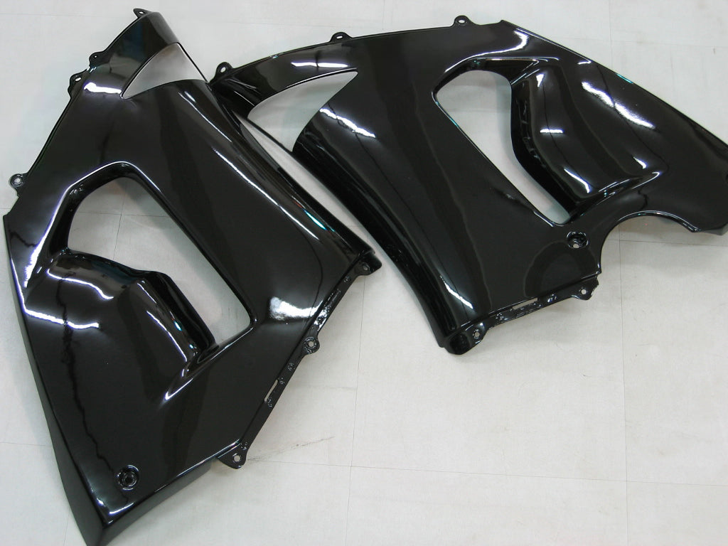 Amotopart Carénages 2005-2006 Kawasaki ZX6R 636 Black Zx6r Generico