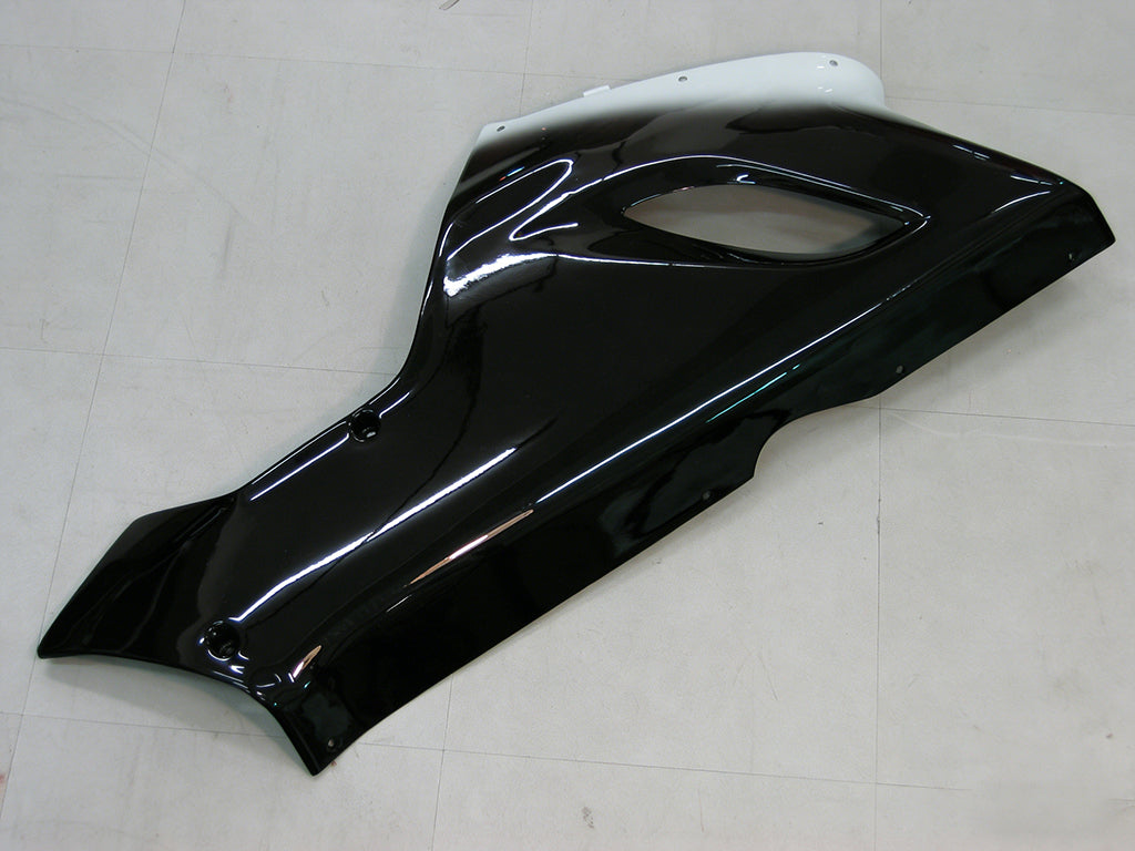 Carénages Amotopart 2005-2006 Kawasaki ZX6R 636 Noir Blanc West ZX6R Generic