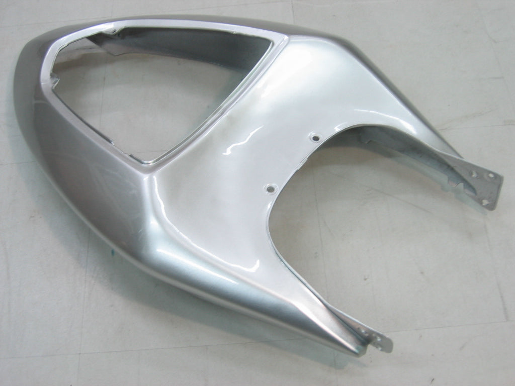 Carénages Amotopart 2005-2006 Kawasaki ZX6R 636 Silver & Red Flame Ninja Generic