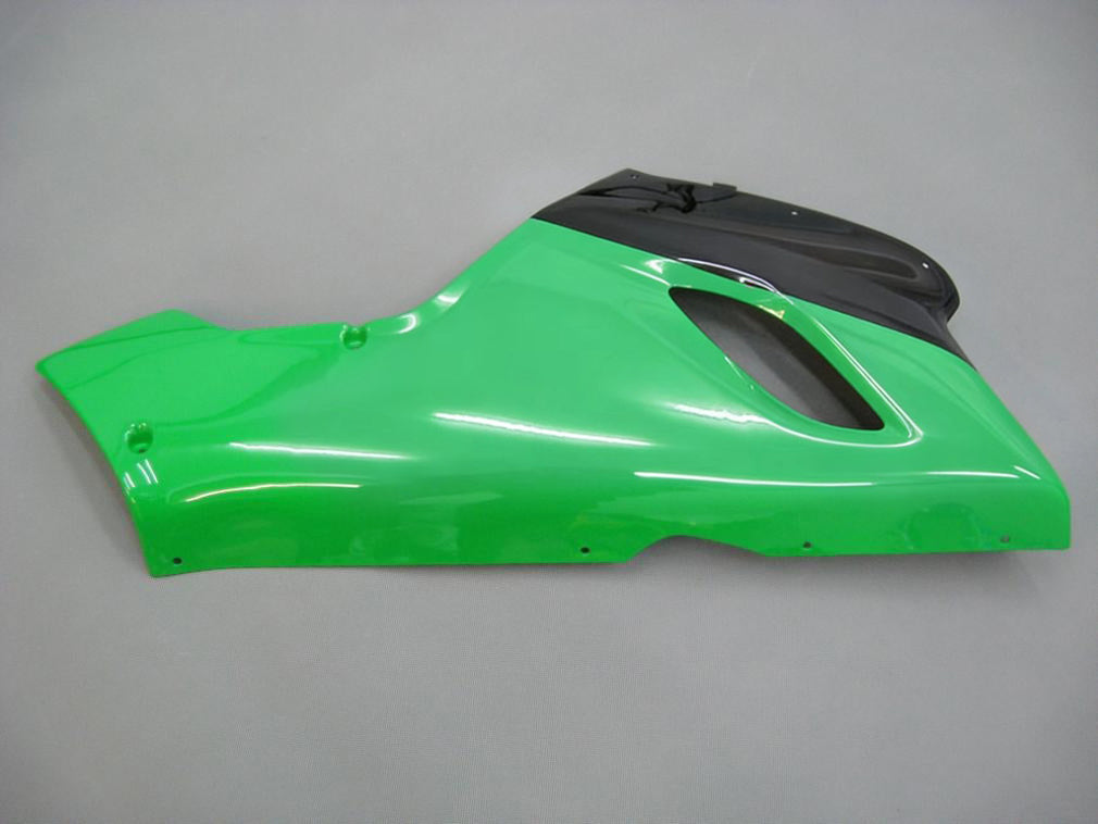 Carene Amotopart 2005-2006 Kawasaki ZX6R 636 Verde Nero No.56 Nakano Generico