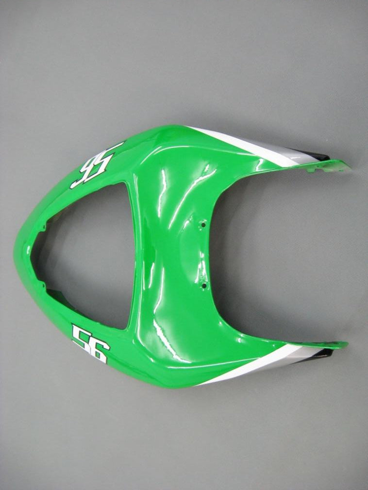 Carene Amotopart 2005-2006 Kawasaki ZX6R 636 Verde Nero No.56 Nakano Generico