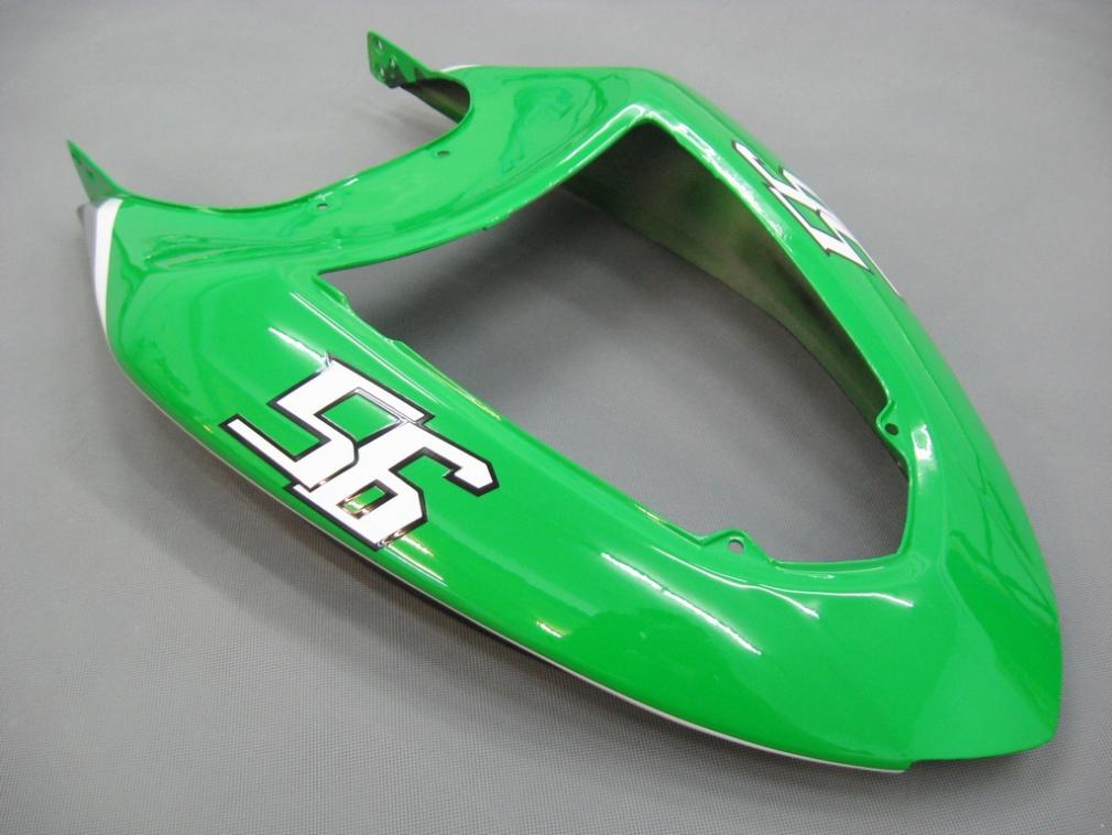 Carene Amotopart 2005-2006 Kawasaki ZX6R 636 Verde Nero No.56 Nakano Generico