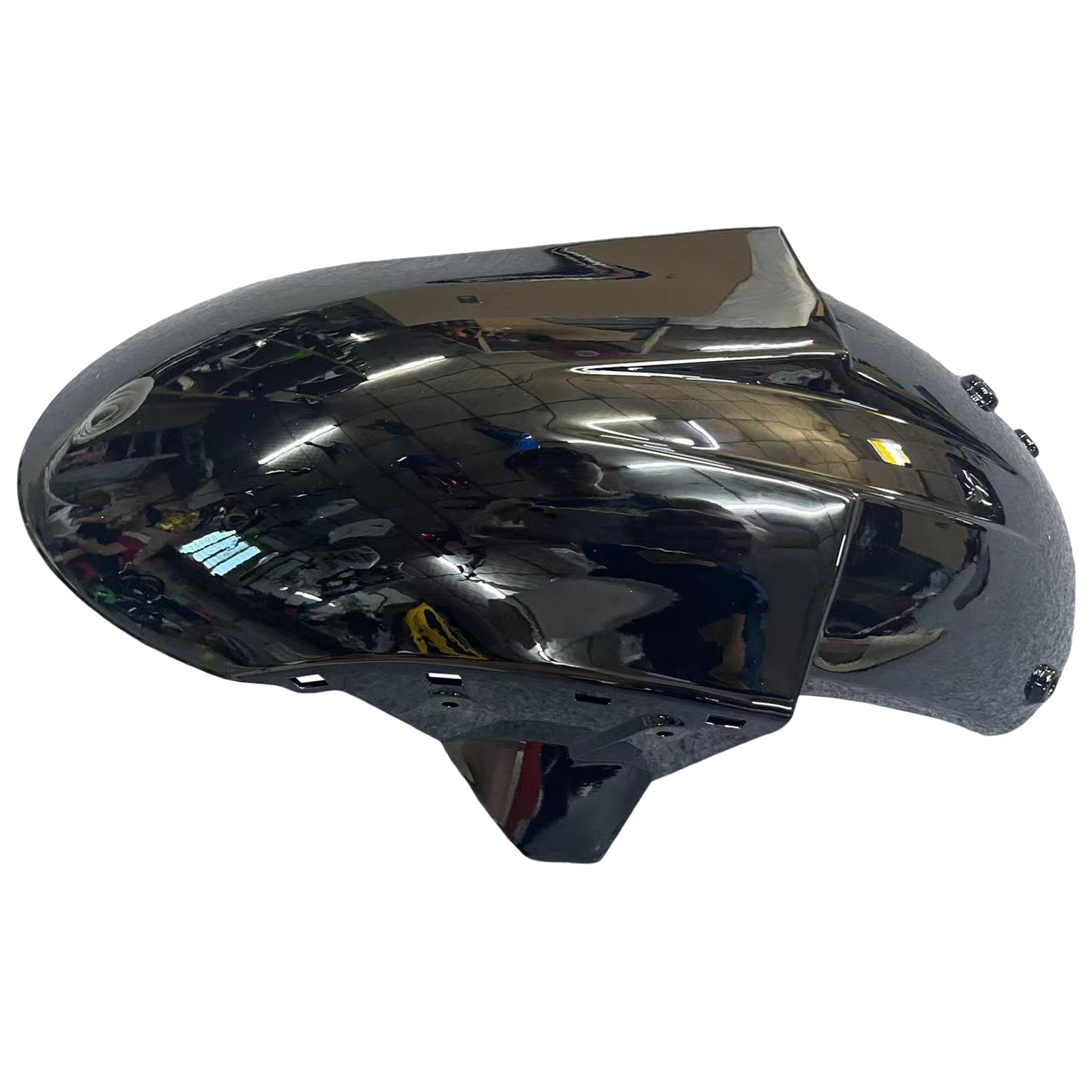 Carénages Amotopart 2005-2006 Kawasaki ZX6R 636 Black & Red Flame Ninja Generic
