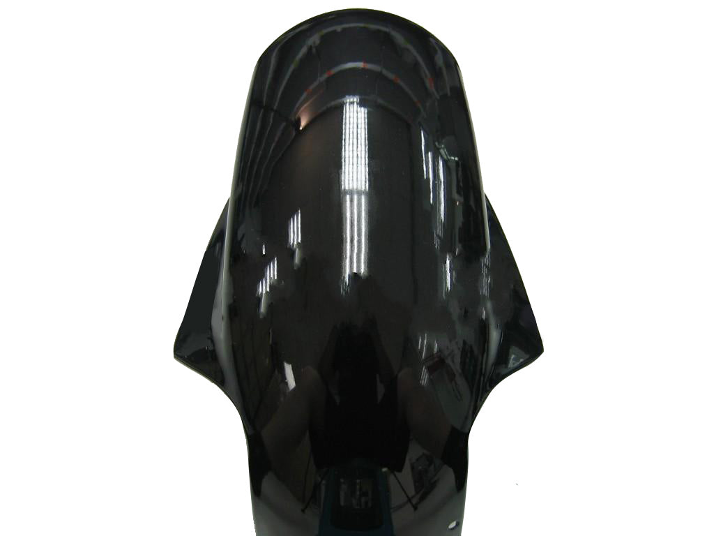 Carénages Amotopart 2005-2006 Kawasaki ZX6R 636 Black & Blue Flame Ninja Generic