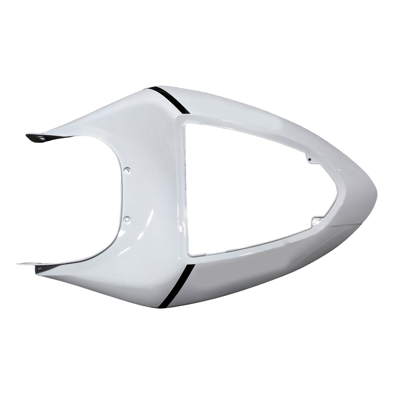 Carénages Amotopart 2005-2006 Kawasaki ZX6R 636 Blanc Noir Corona Generic