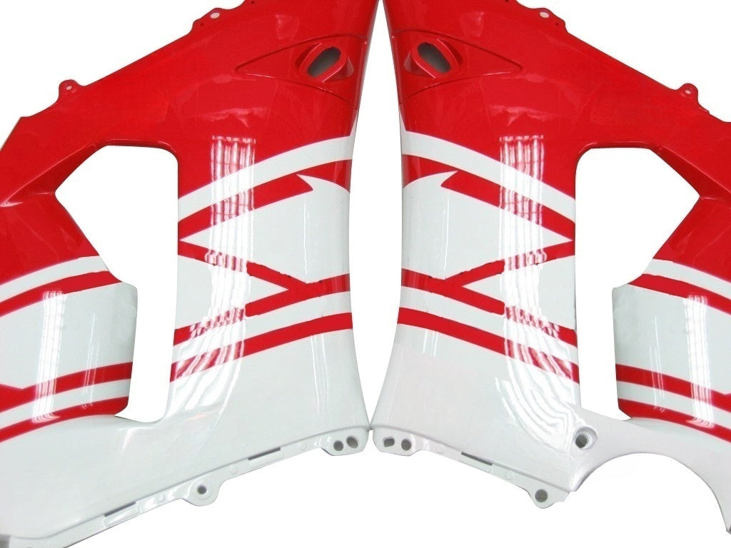 Carénages Amotopart 2005-2006 Kawasaki ZX6R 636 Rouge Blanc Noir Ninja Generic