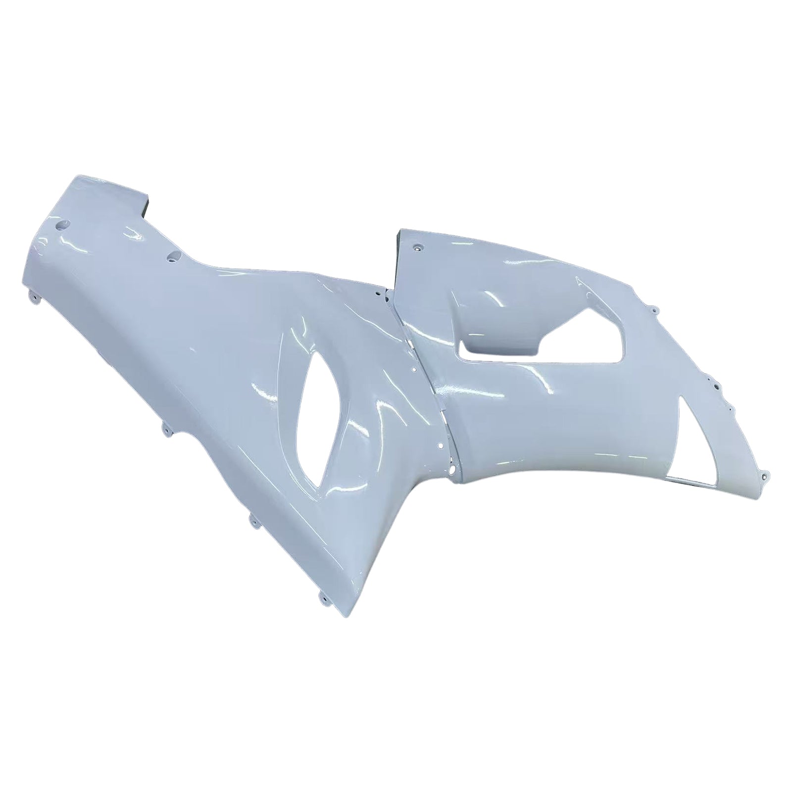 Carénages Amotopart 2005-2006 Kawasaki ZX6R 636 Blanc ZX6R Ninja Generic