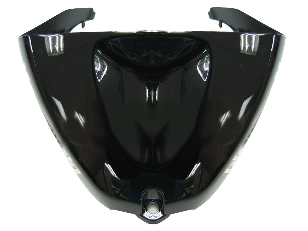 Carénages Amotopart 2005-2006 Kawasaki ZX6R 636 Black & Purple Flame Ninja Generic