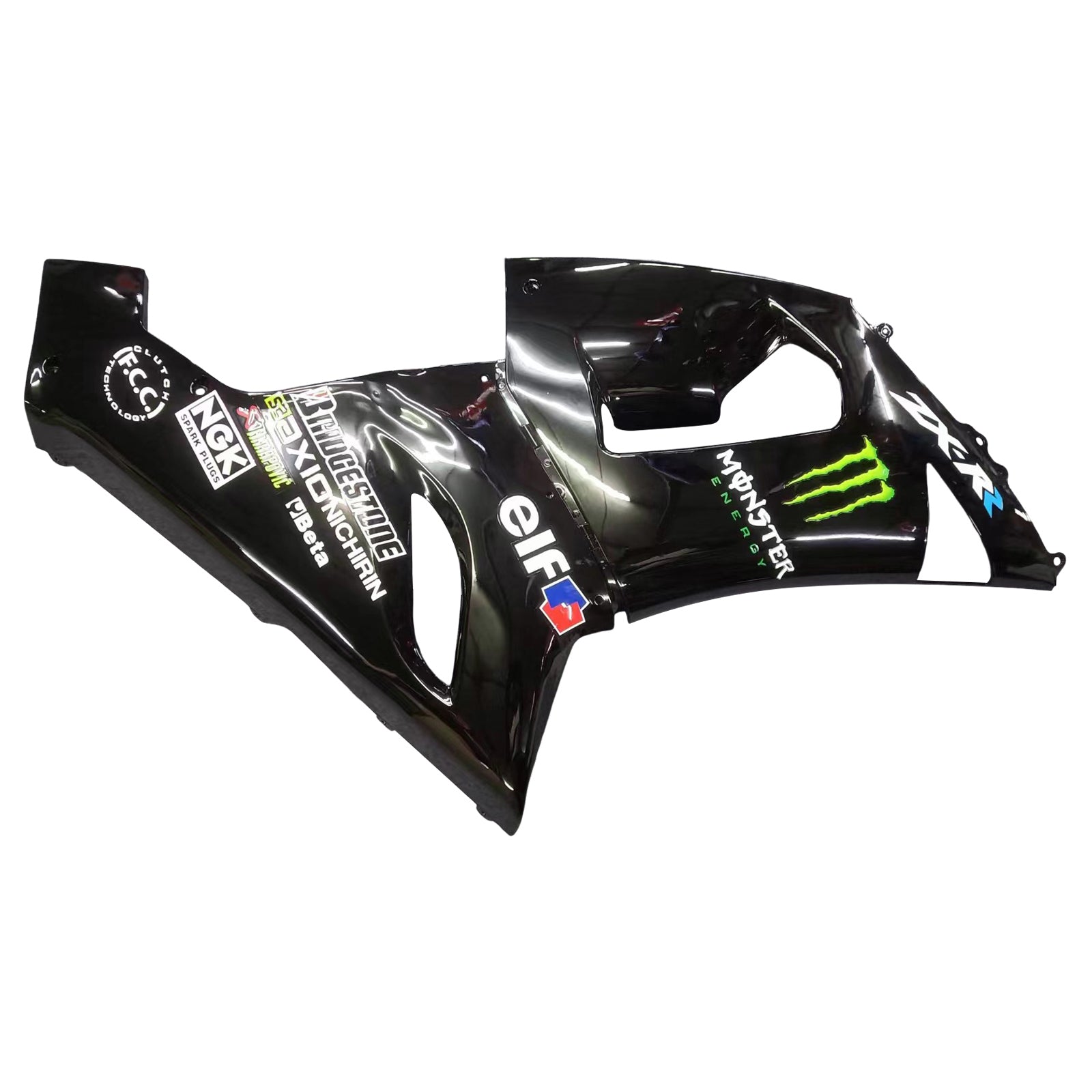 Amotopart Kawasaki ZX6R 636 2005-2006 Kit Carrosserie Plastic Abs