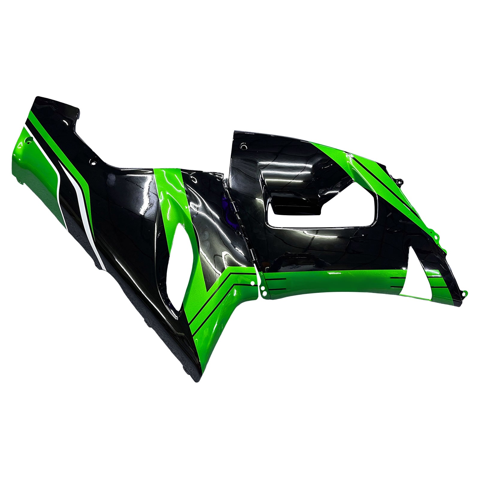 Amotopart Kawasaki ZX6R 636 2005-2006 Kit Carrosserie Plastic Abs