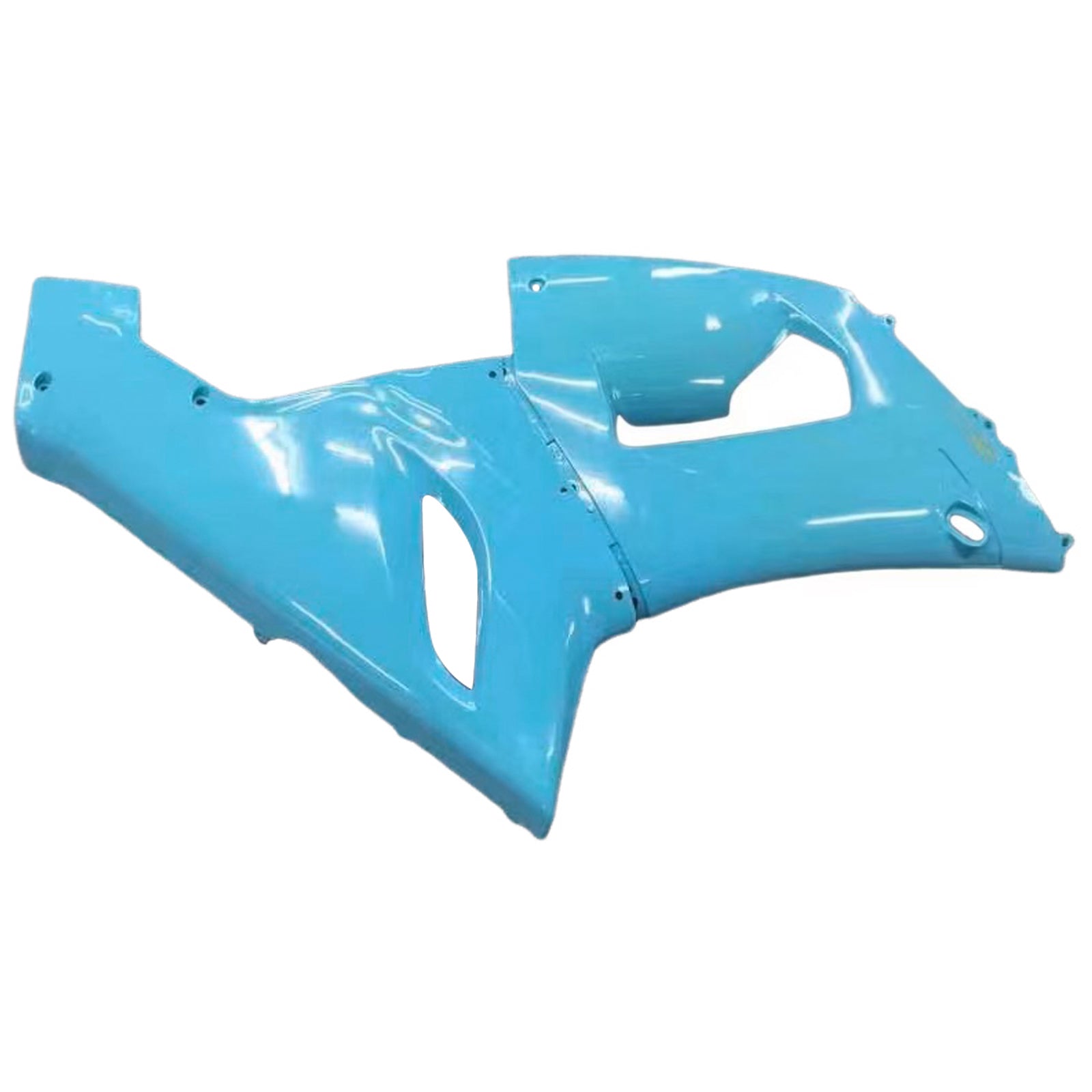 Amotopart Kawasaki ZX6R 636 2005-2006 Kit Carénage Carrosserie Plastique ABS