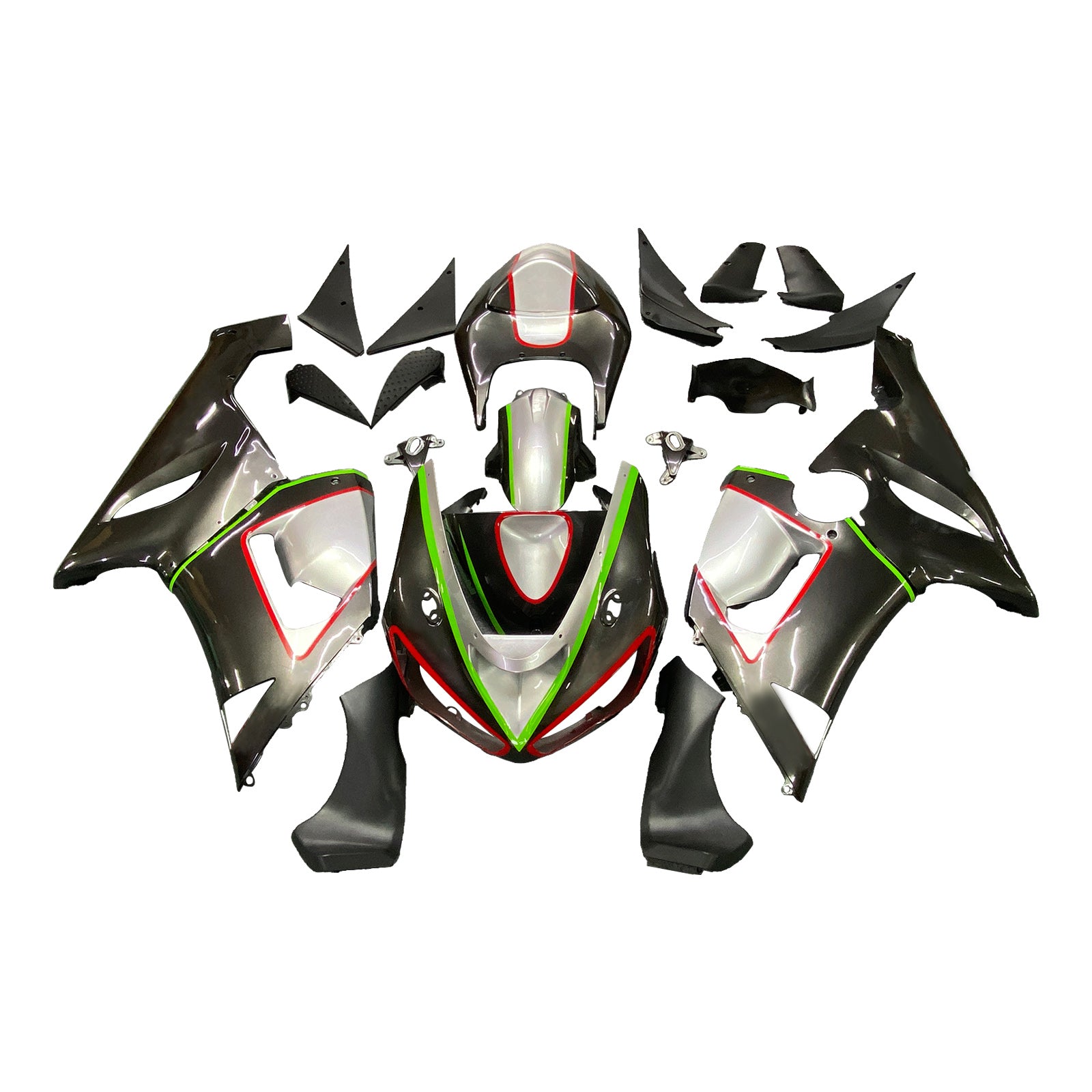 Kit de carénage Amotopart pour Kawasaki ZX6R 636 2005-2006 Générique