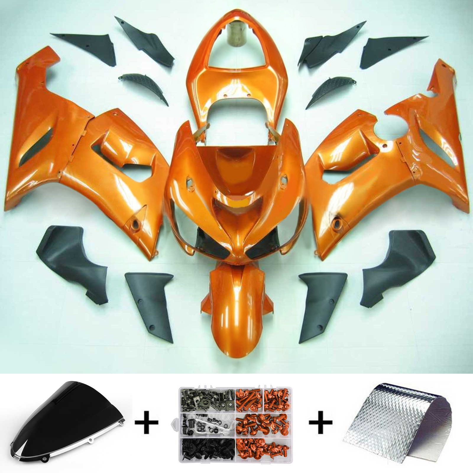 Amotopart kuipset voor Kawasaki ZX6R 636 2005-2006 Generiek