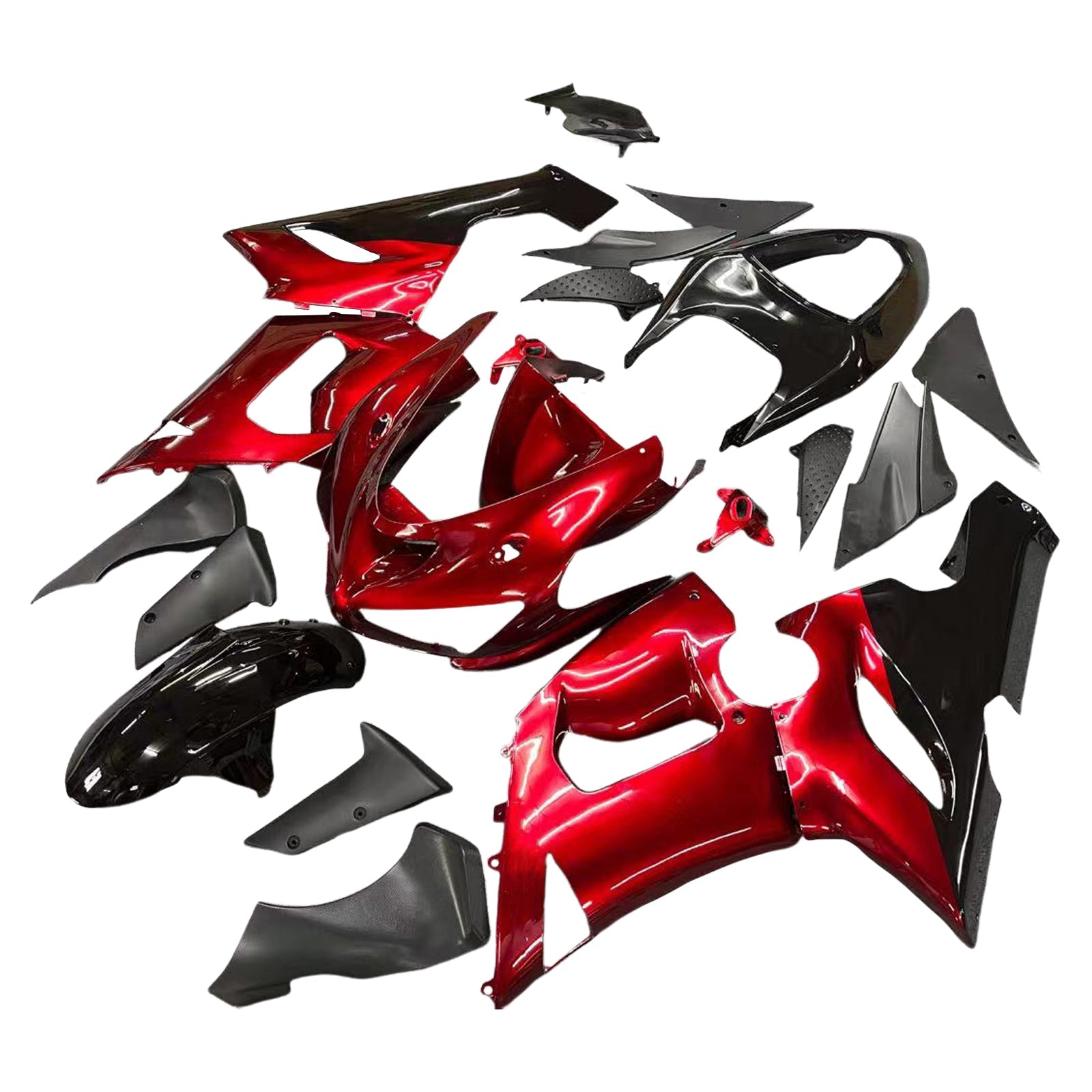 Kit de carénage Amotopart pour Kawasaki ZX6R 636 2005-2006 Générique