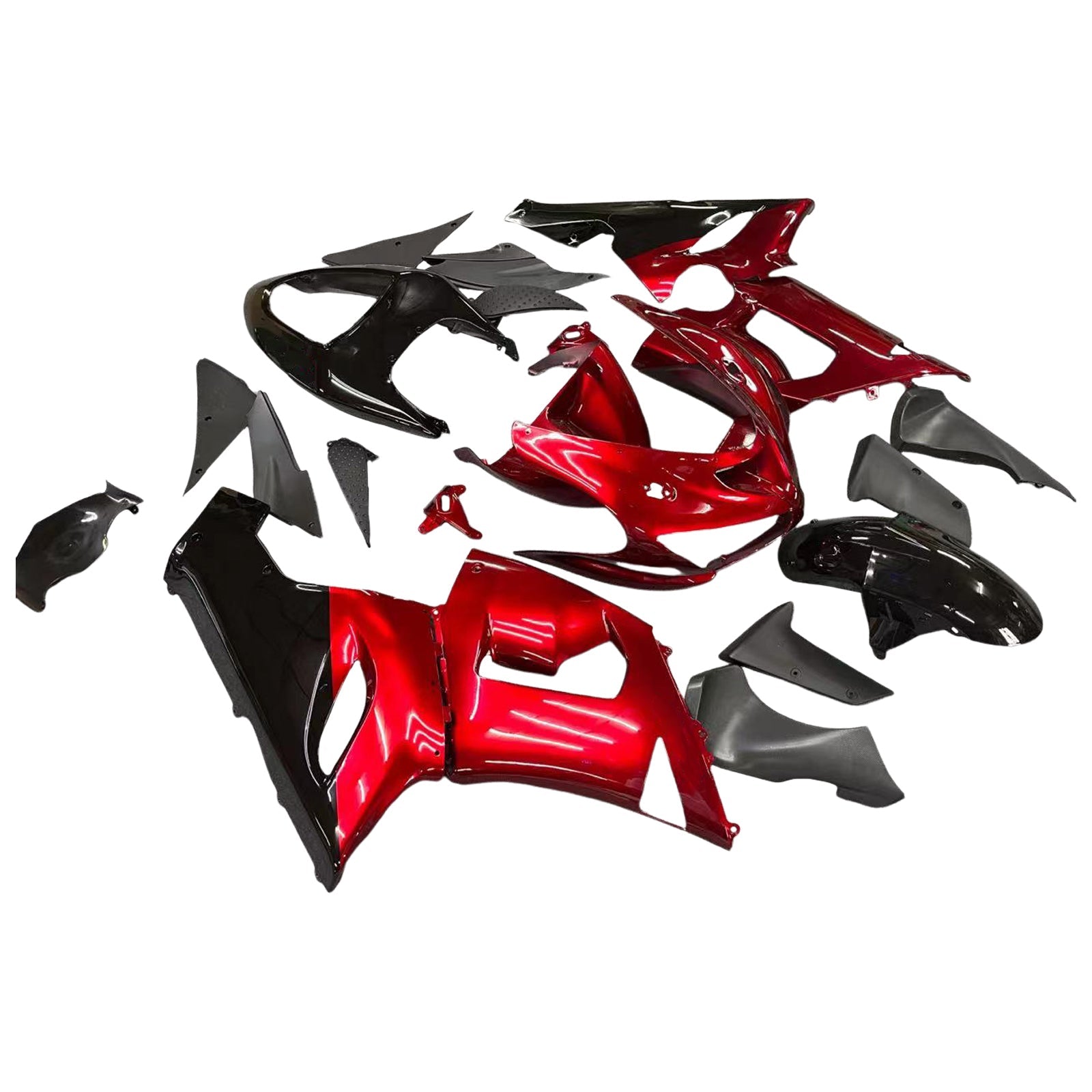 Kit de carénage Amotopart pour Kawasaki ZX6R 636 2005-2006 Générique