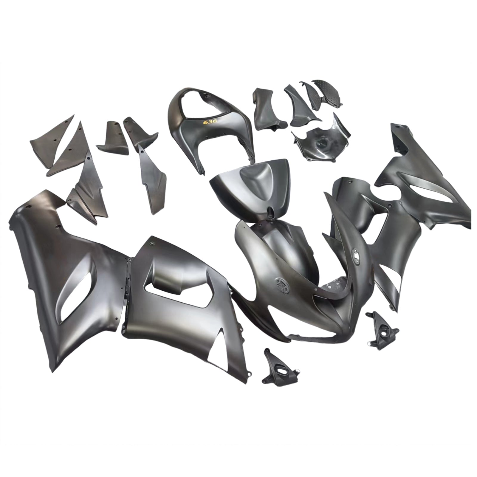 Zestaw owiewek Amotopart do Kawasaki ZX6R 636 2005-2006 Generic
