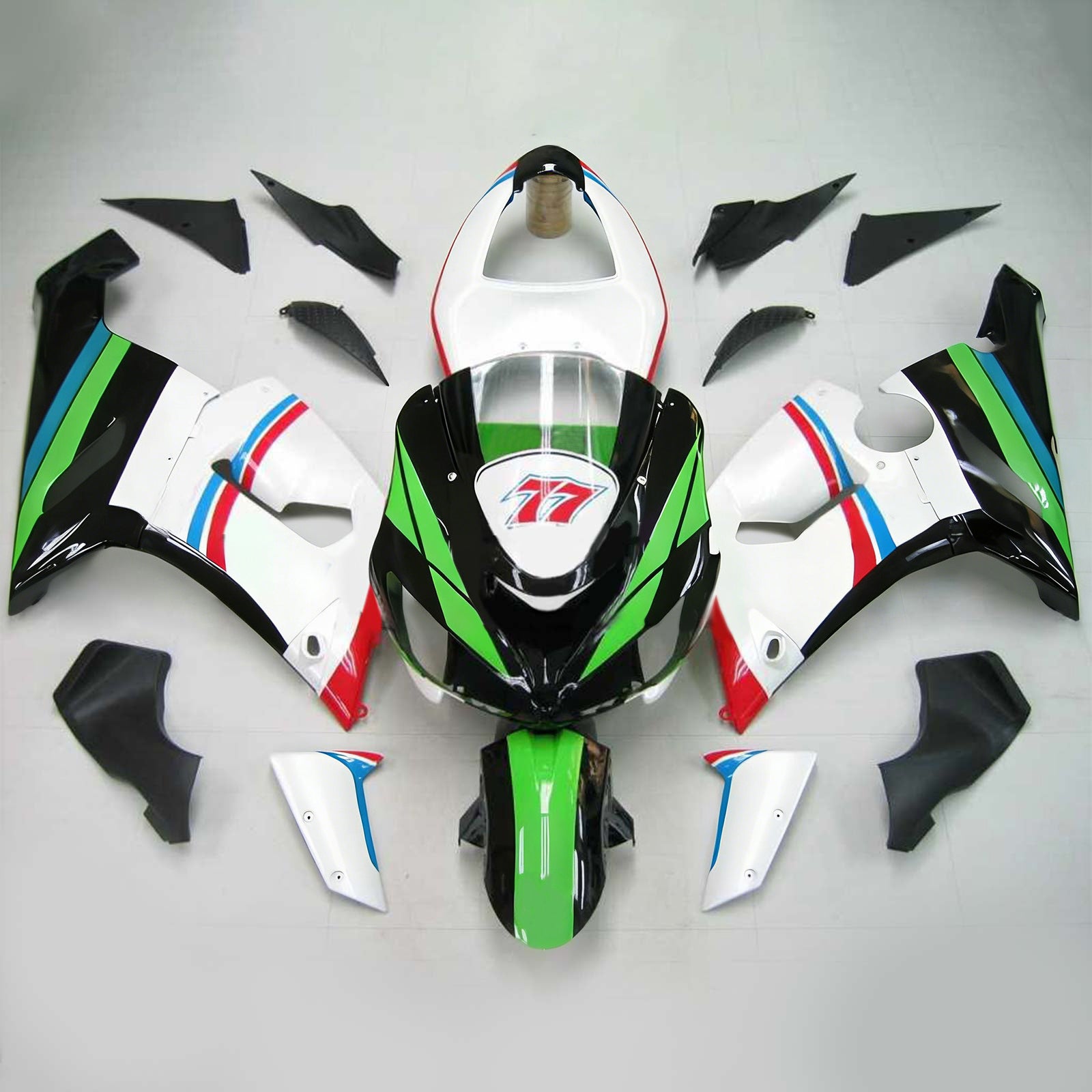 Amotopart Sealing Kit za Kawasaki ZX6R 636 2005-2006 Generic