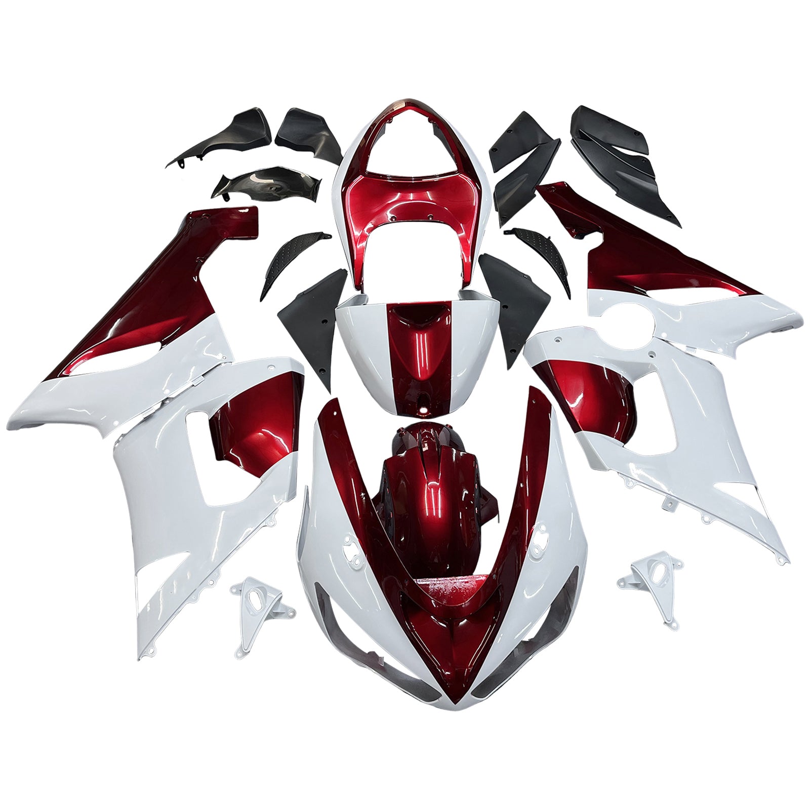 Kit de carénage Amotopart pour Kawasaki ZX6R 636 2005-2006 Générique