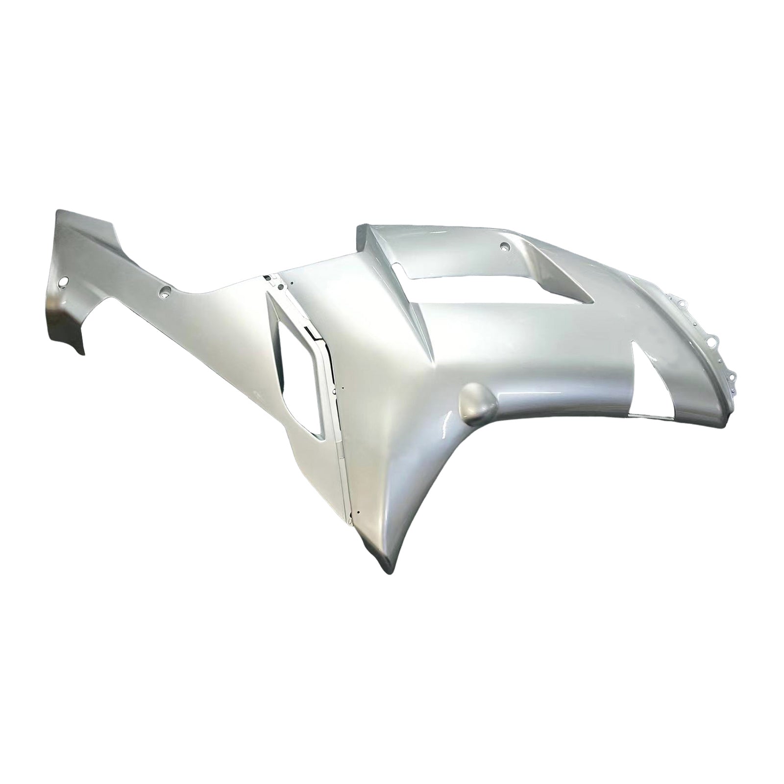 Carénages Amotopart 2007-2008 Kawasaki ZX6R ZX636 Silver Ninja Generic
