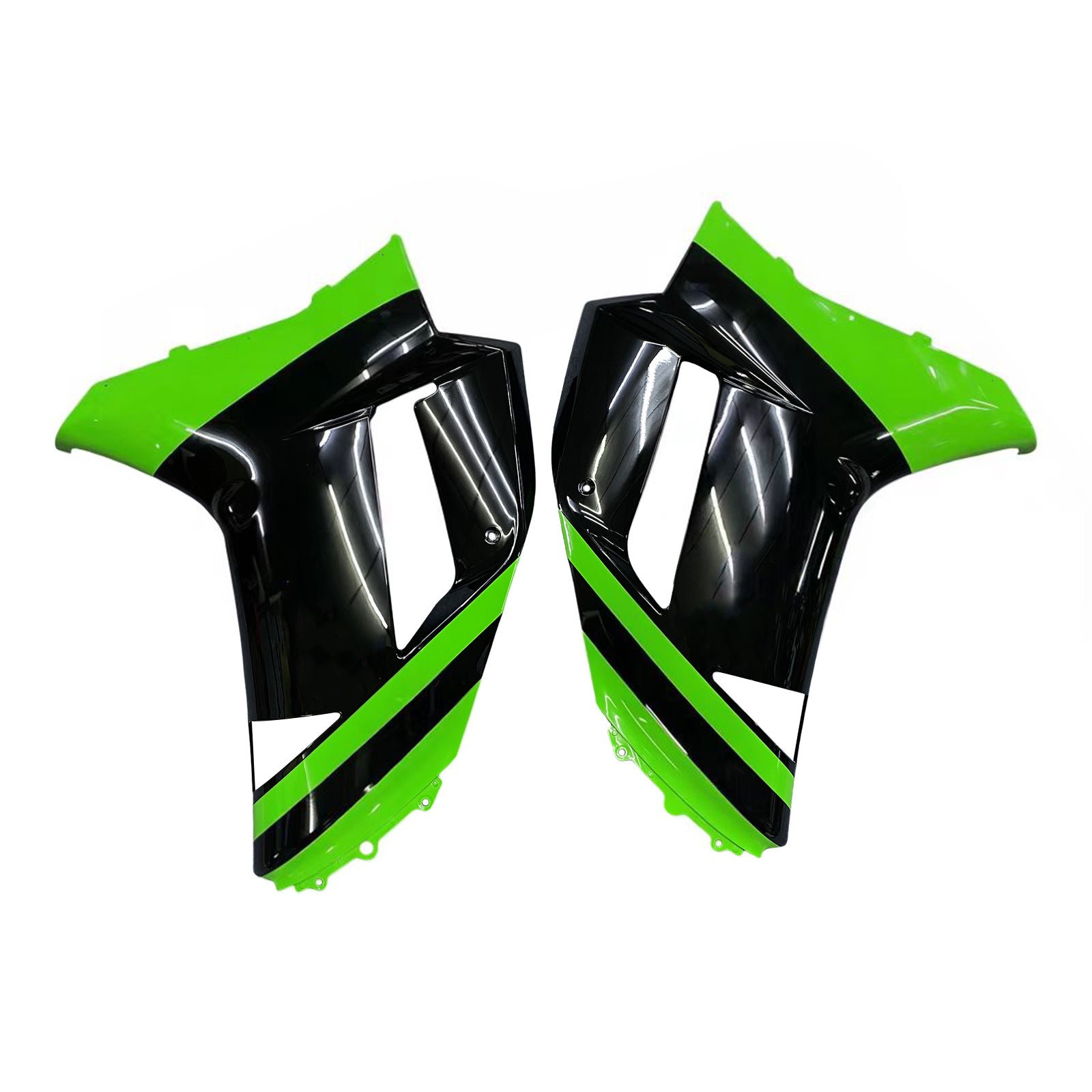 Amotopart Kawasaki ZX6R 636 2007-2008 Kit Carrosserie Plastic Abs