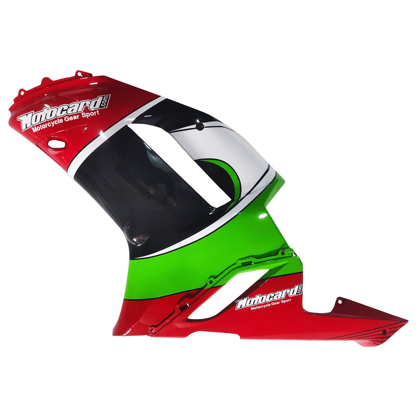 Amotopart Kawasaki ZX6R 636 2007-2008 Kit Carrosserie Plastic ABS